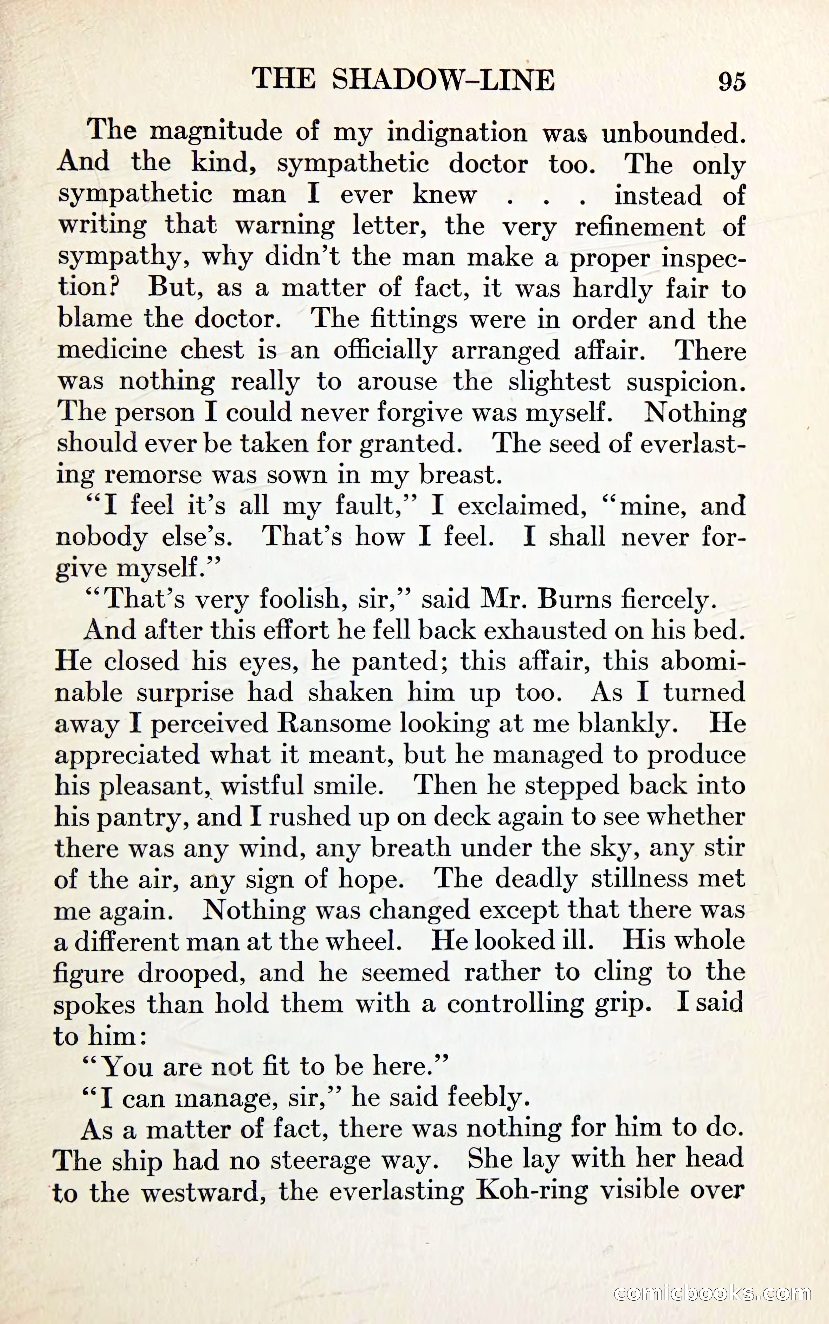 The Shadow Line: A Confession — page 109 of 153