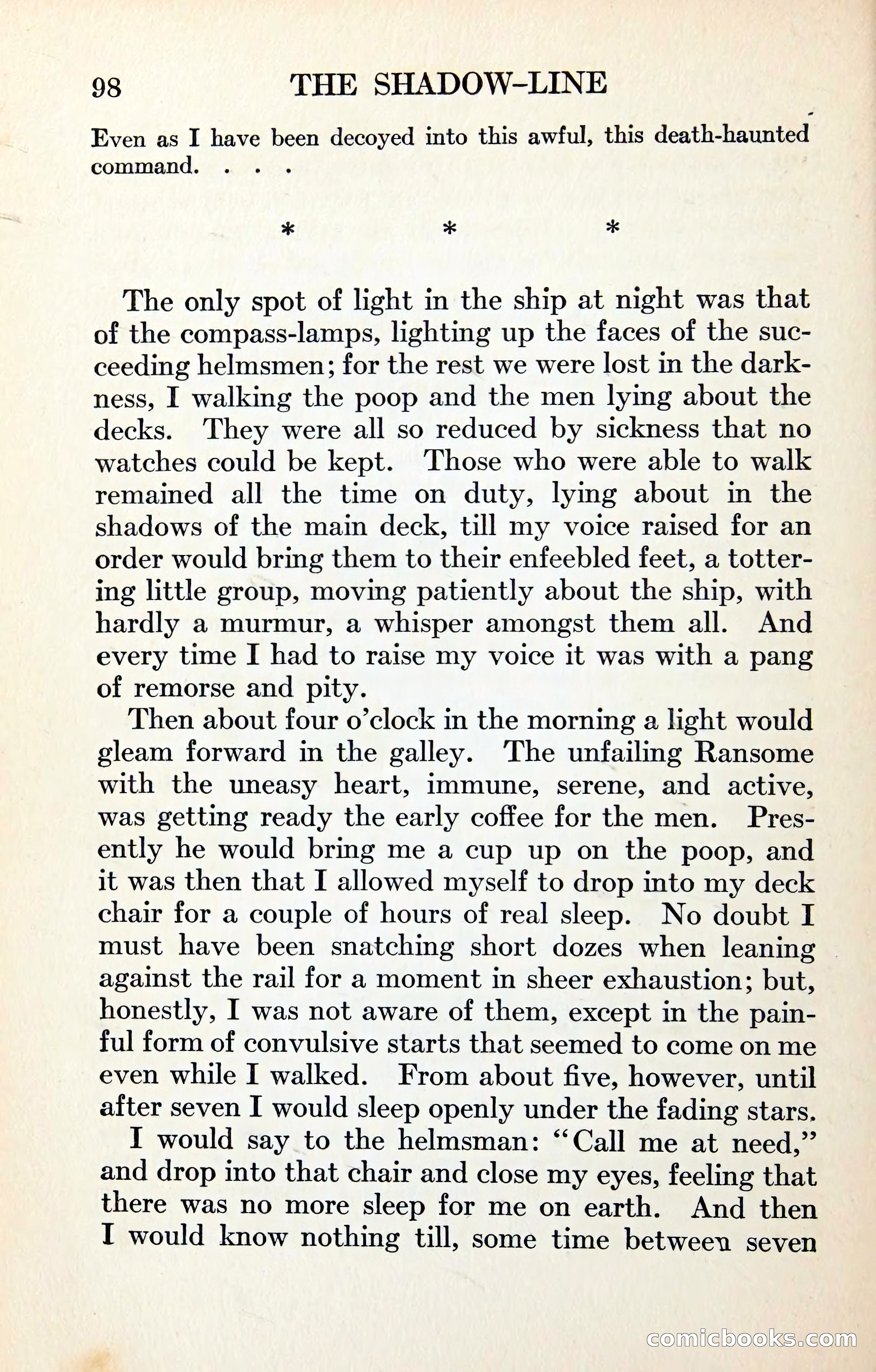 The Shadow Line: A Confession — page 112 of 153