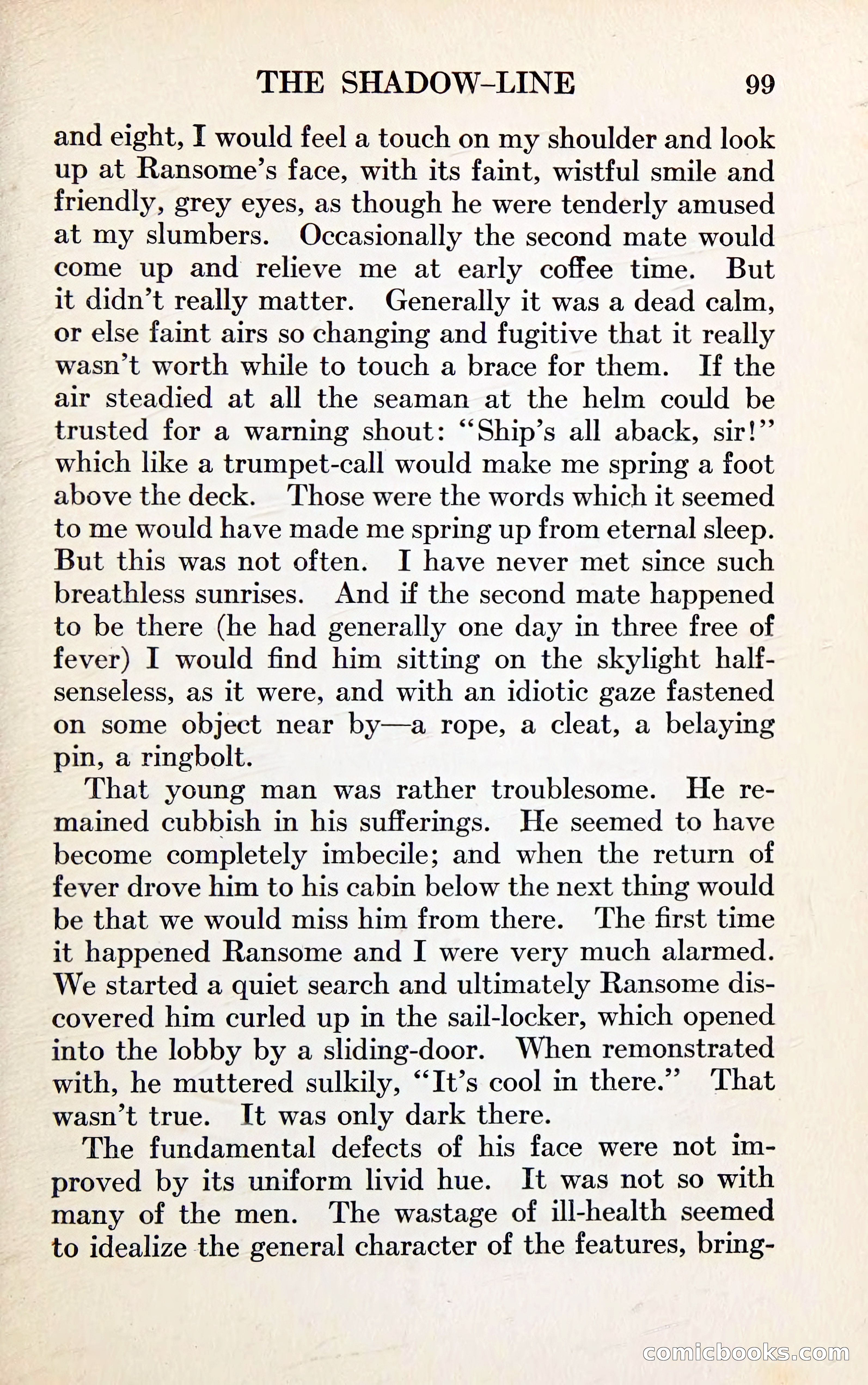 The Shadow Line: A Confession — page 113 of 153