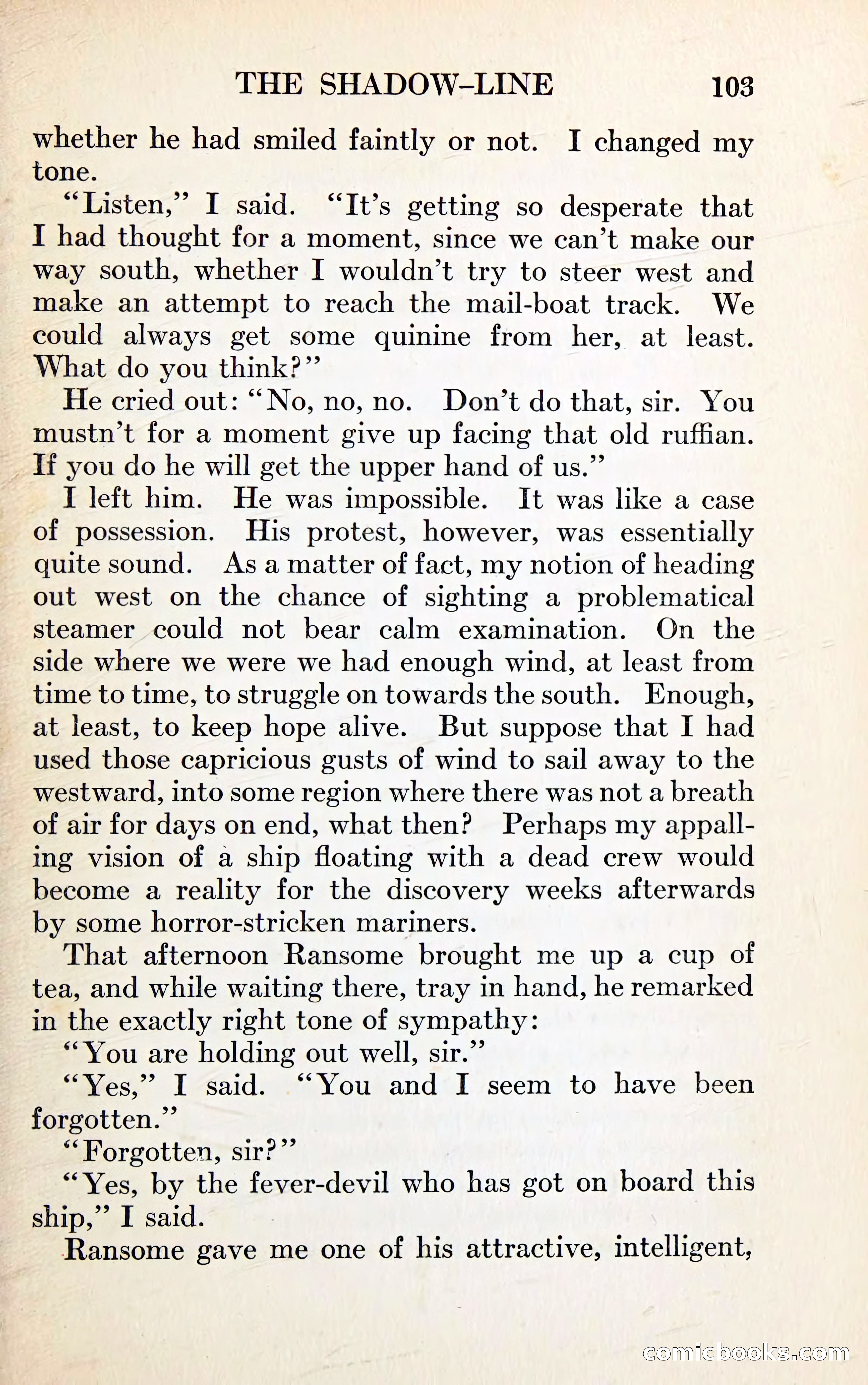 The Shadow Line: A Confession — page 117 of 153