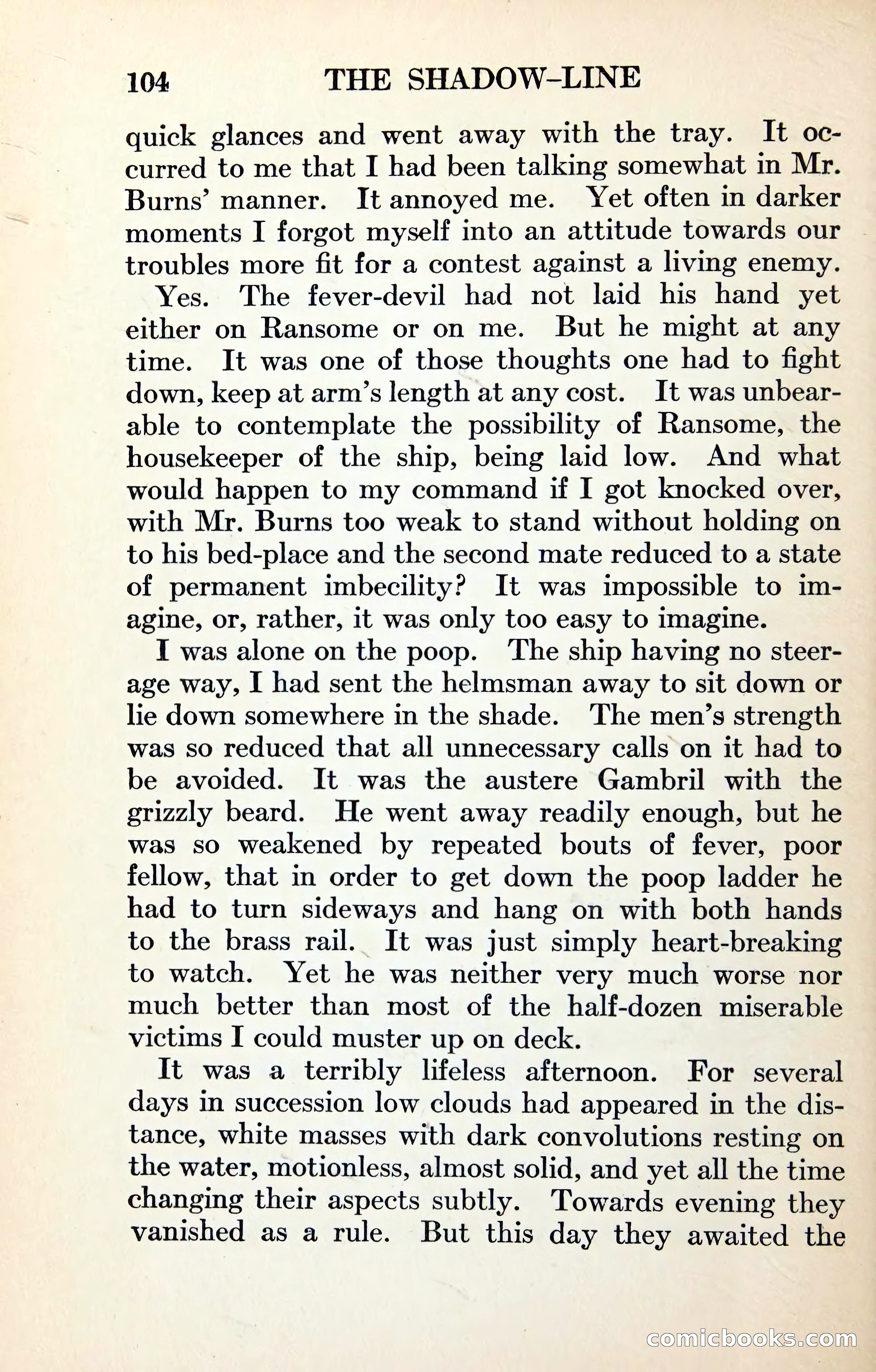 The Shadow Line: A Confession — page 118 of 153