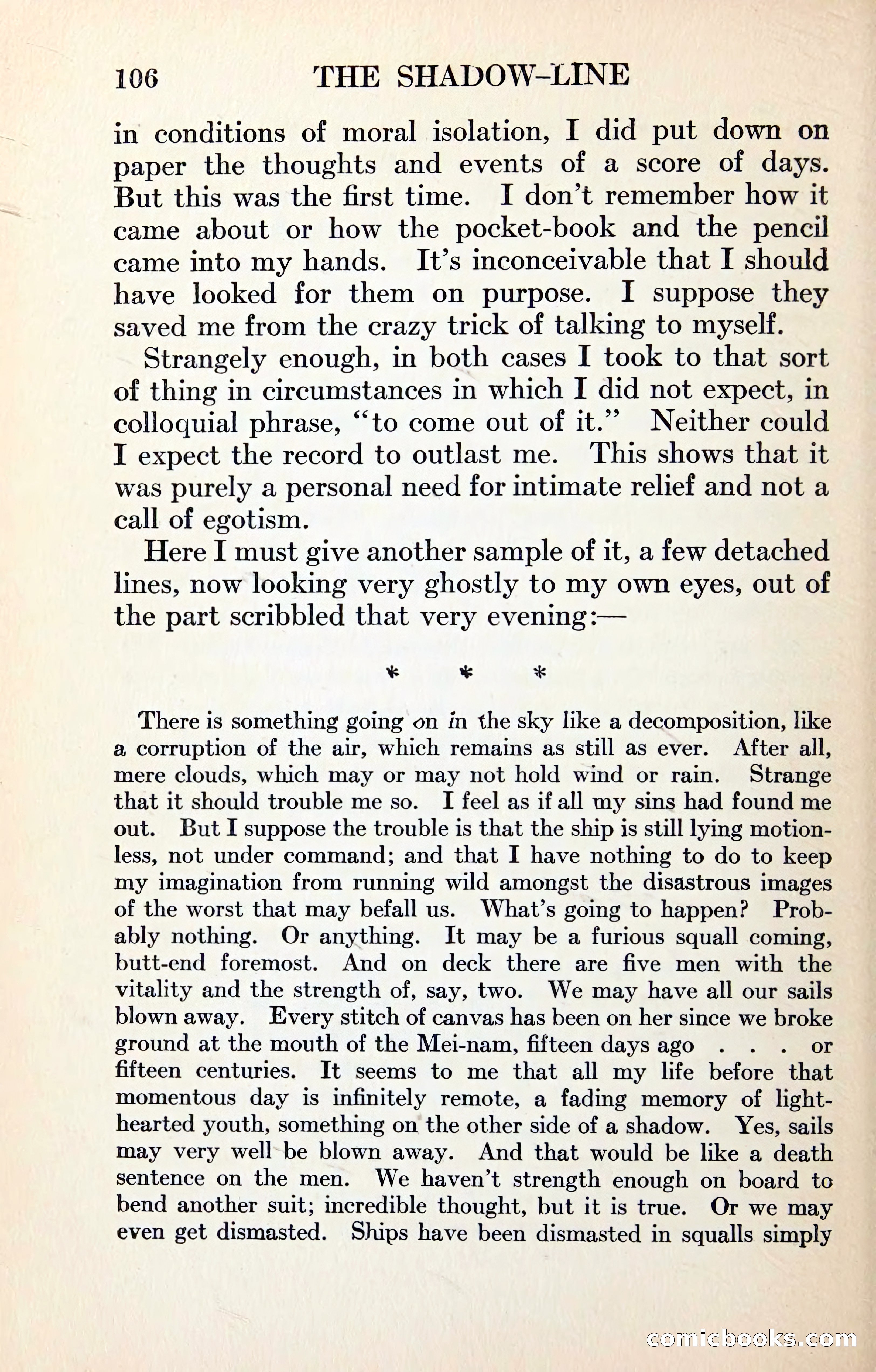 The Shadow Line: A Confession — page 120 of 153