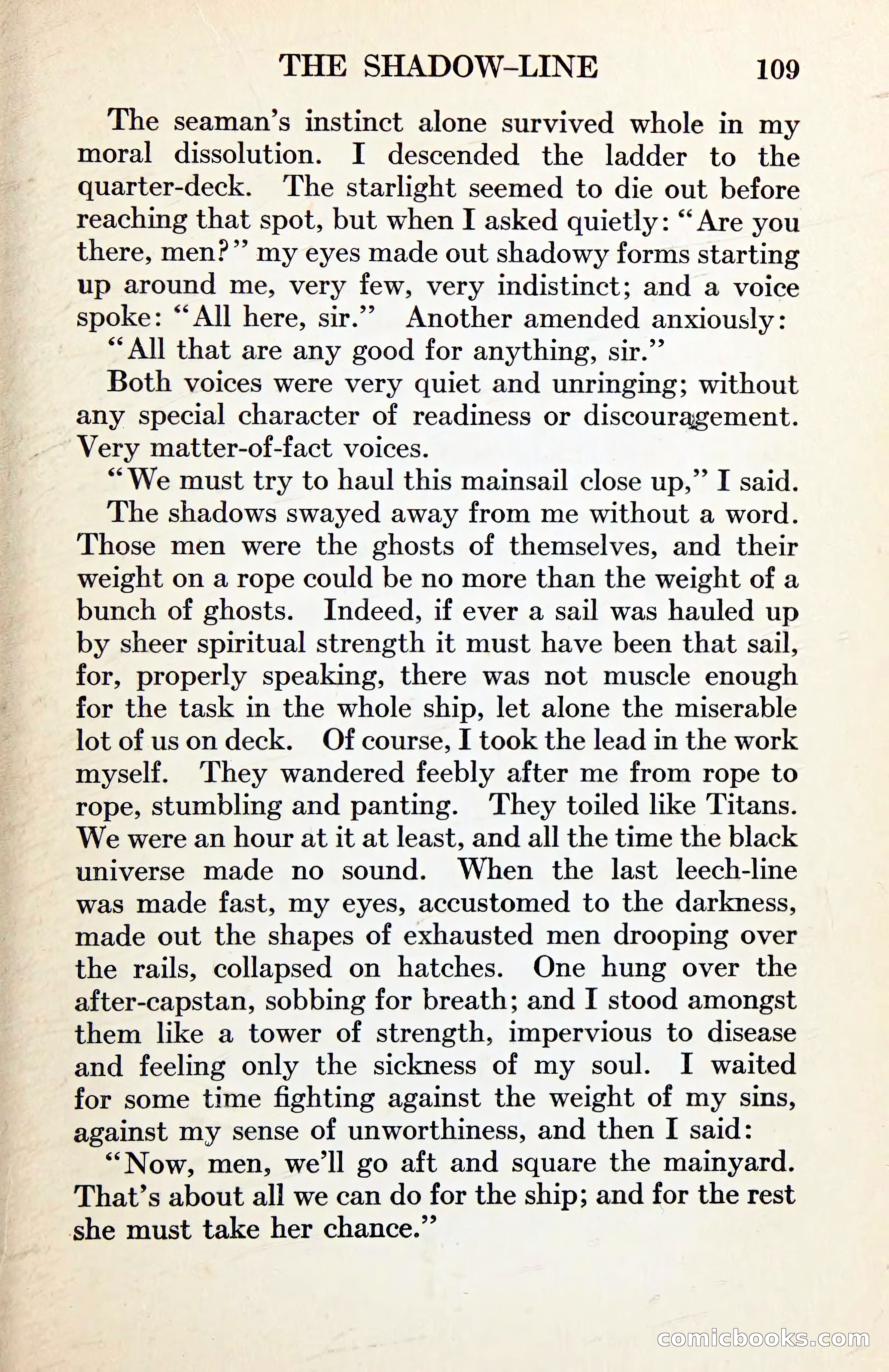 The Shadow Line: A Confession — page 123 of 153