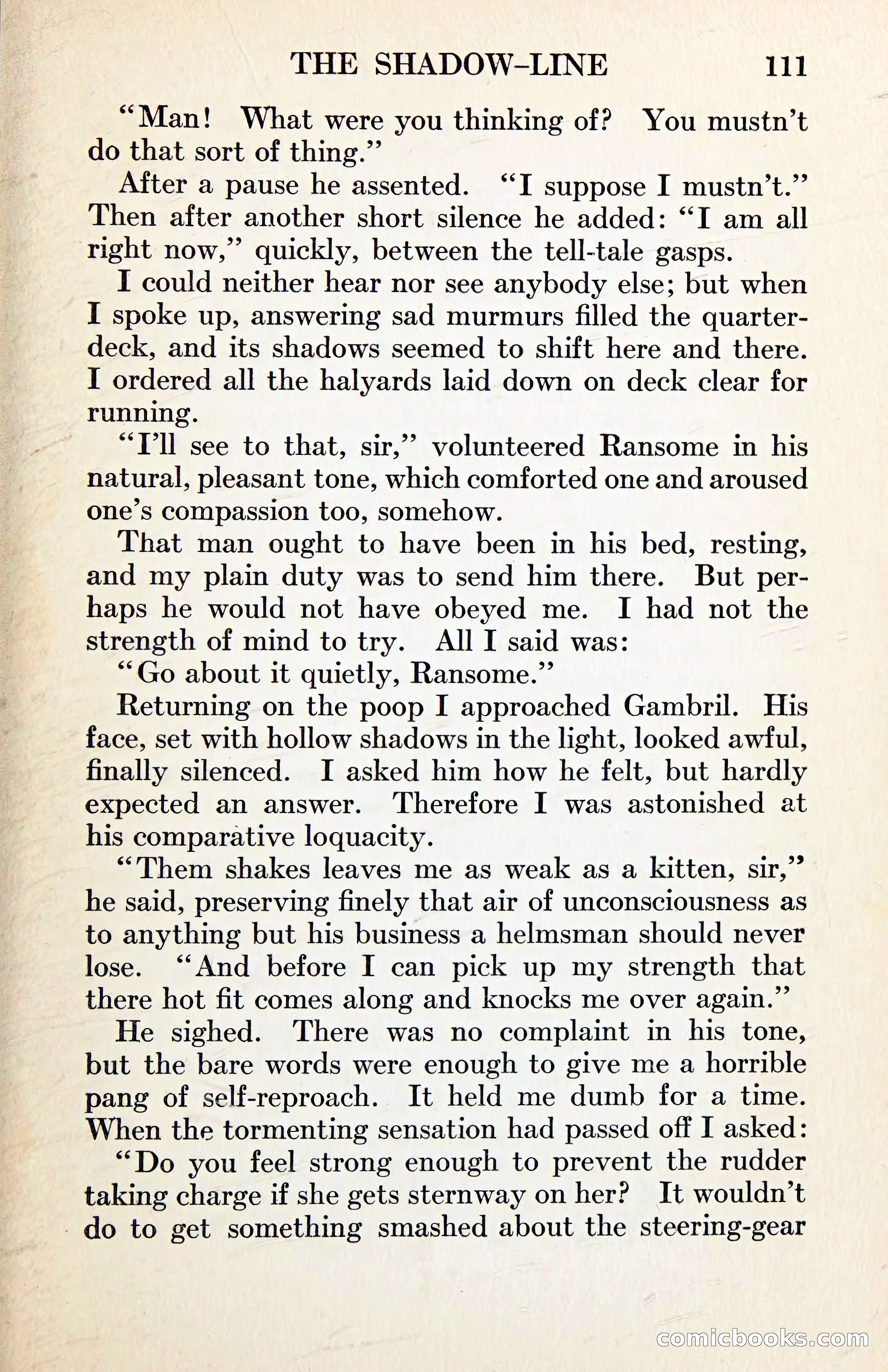 The Shadow Line: A Confession — page 125 of 153
