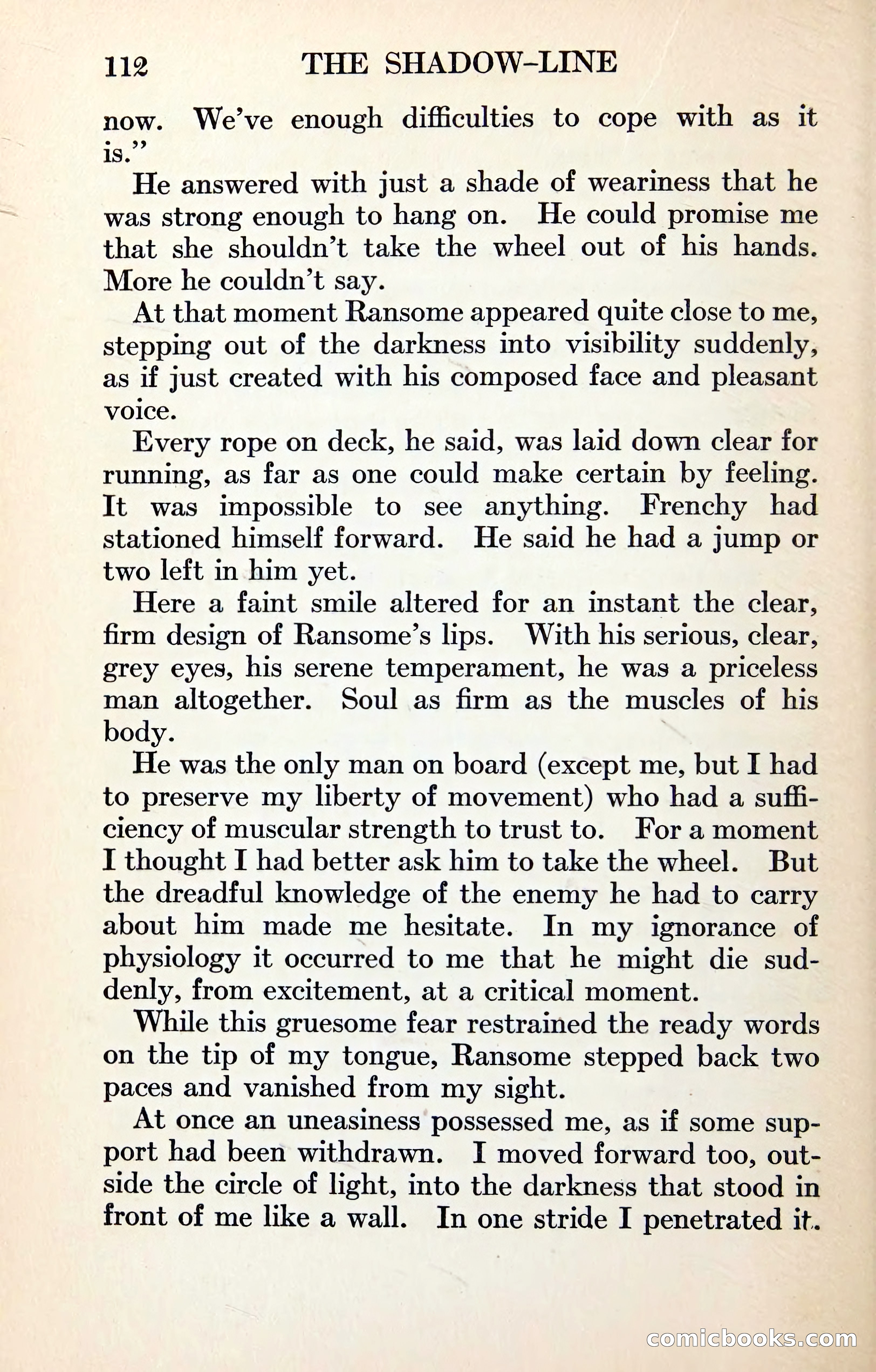 The Shadow Line: A Confession — page 126 of 153