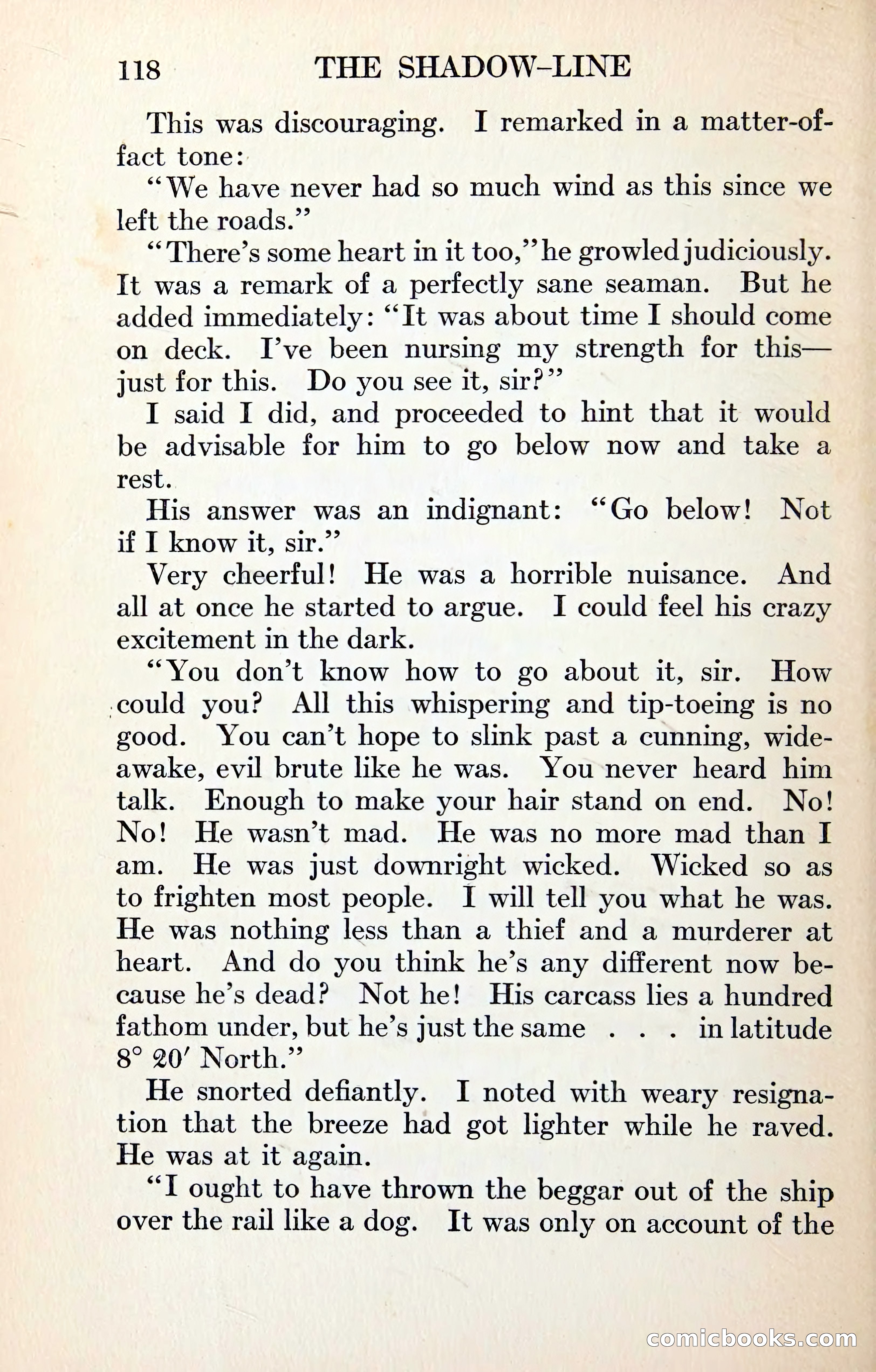 The Shadow Line: A Confession — page 132 of 153