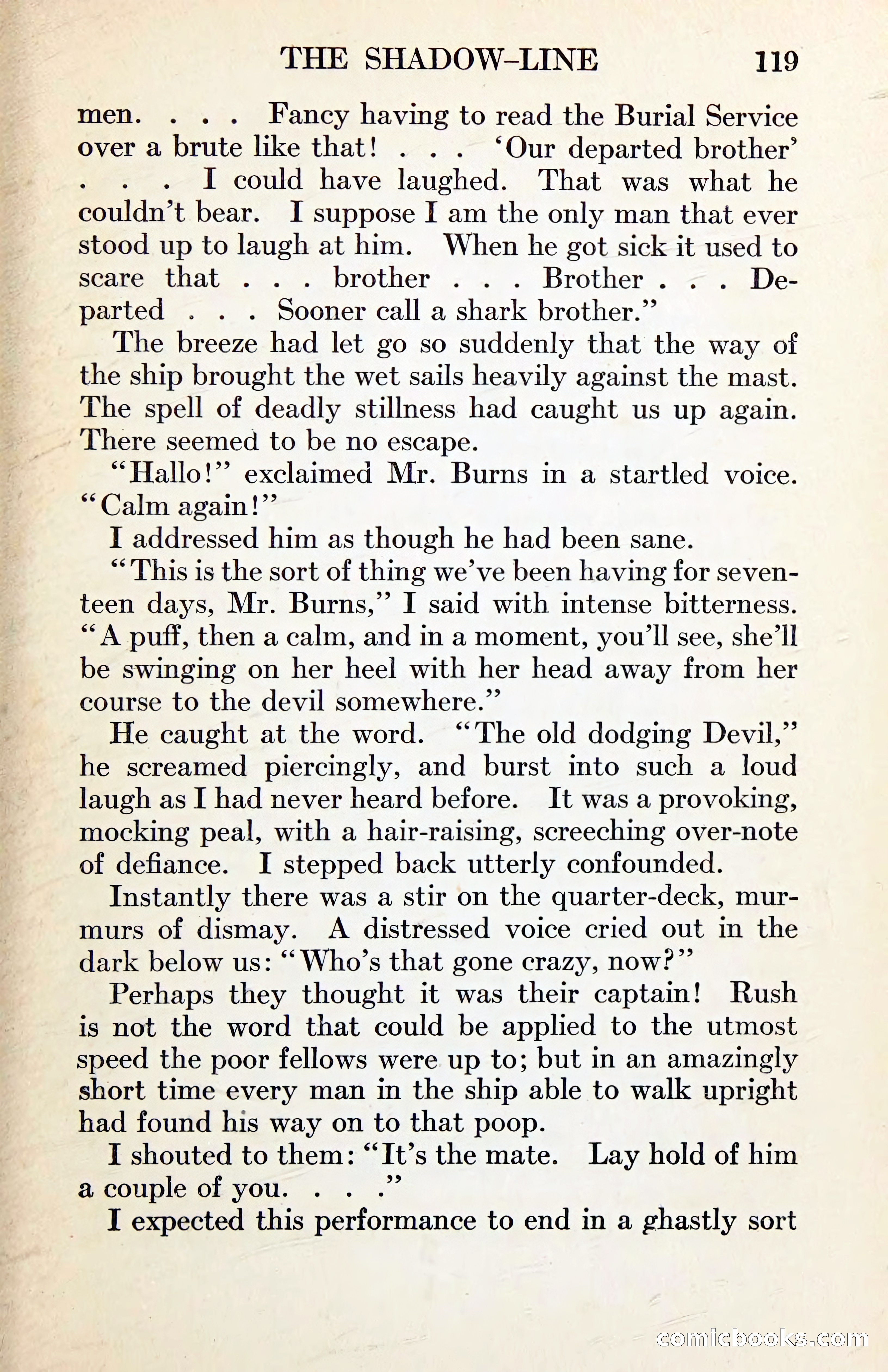 The Shadow Line: A Confession — page 133 of 153