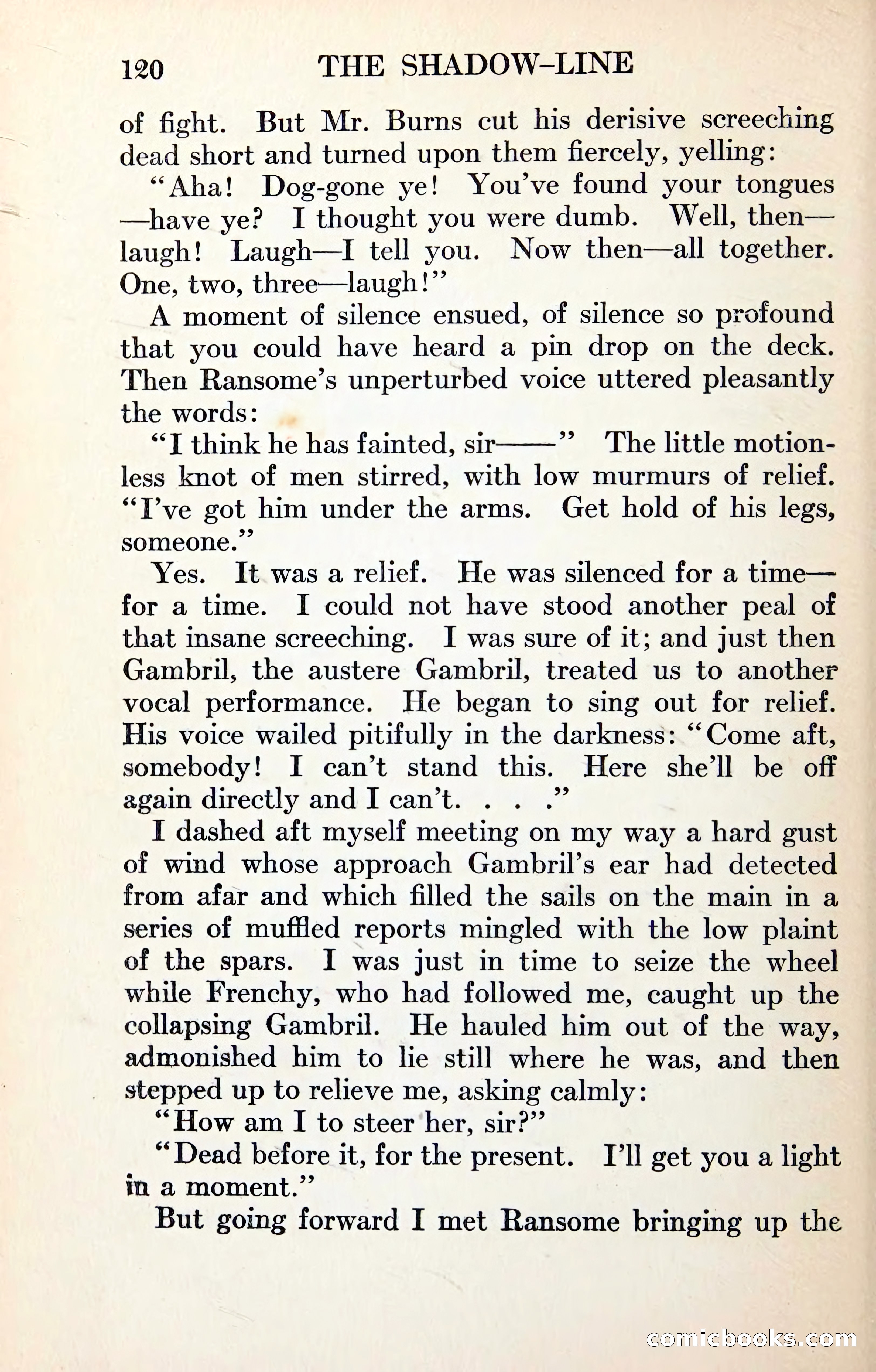 The Shadow Line: A Confession — page 134 of 153