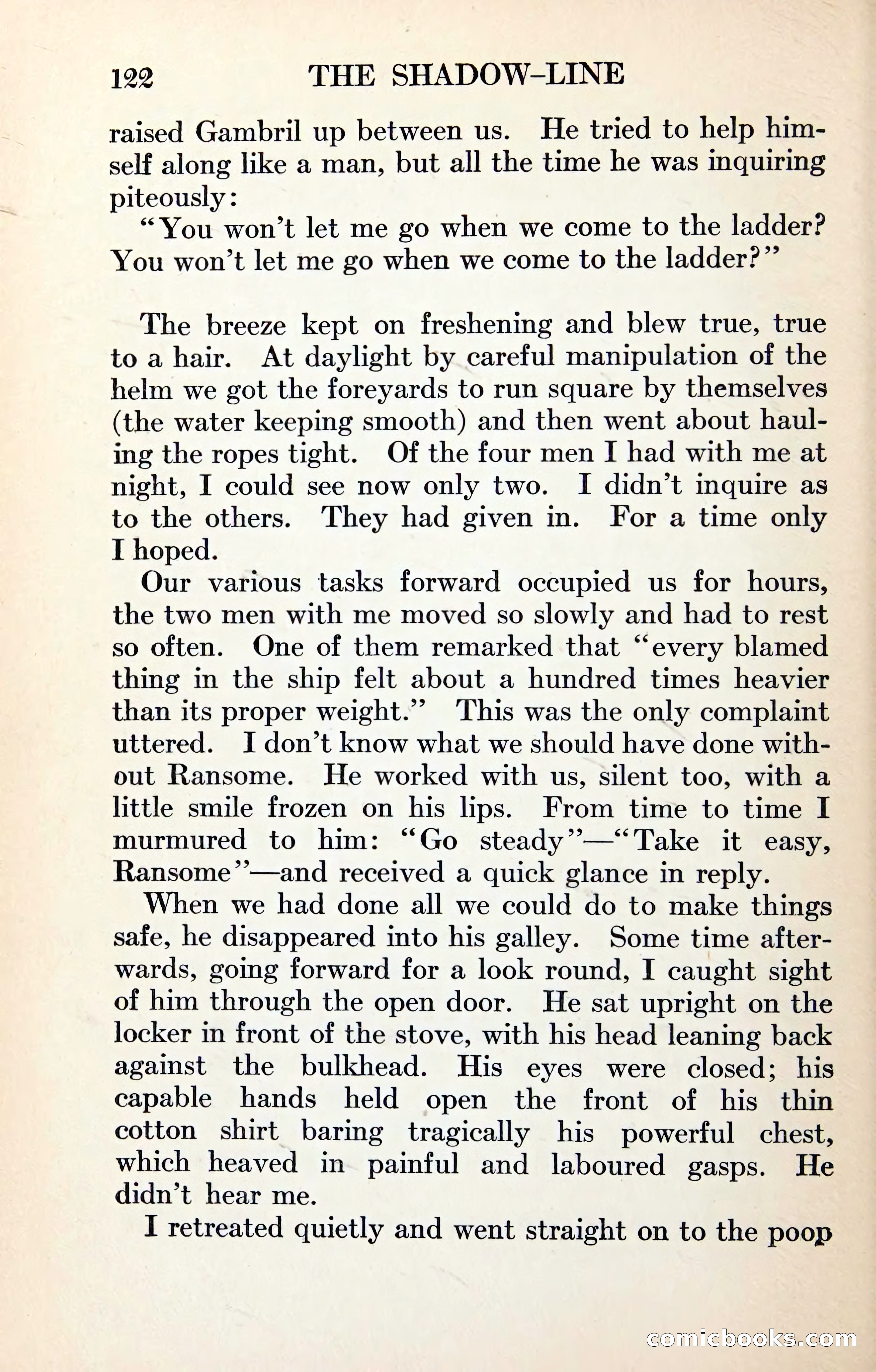The Shadow Line: A Confession — page 136 of 153