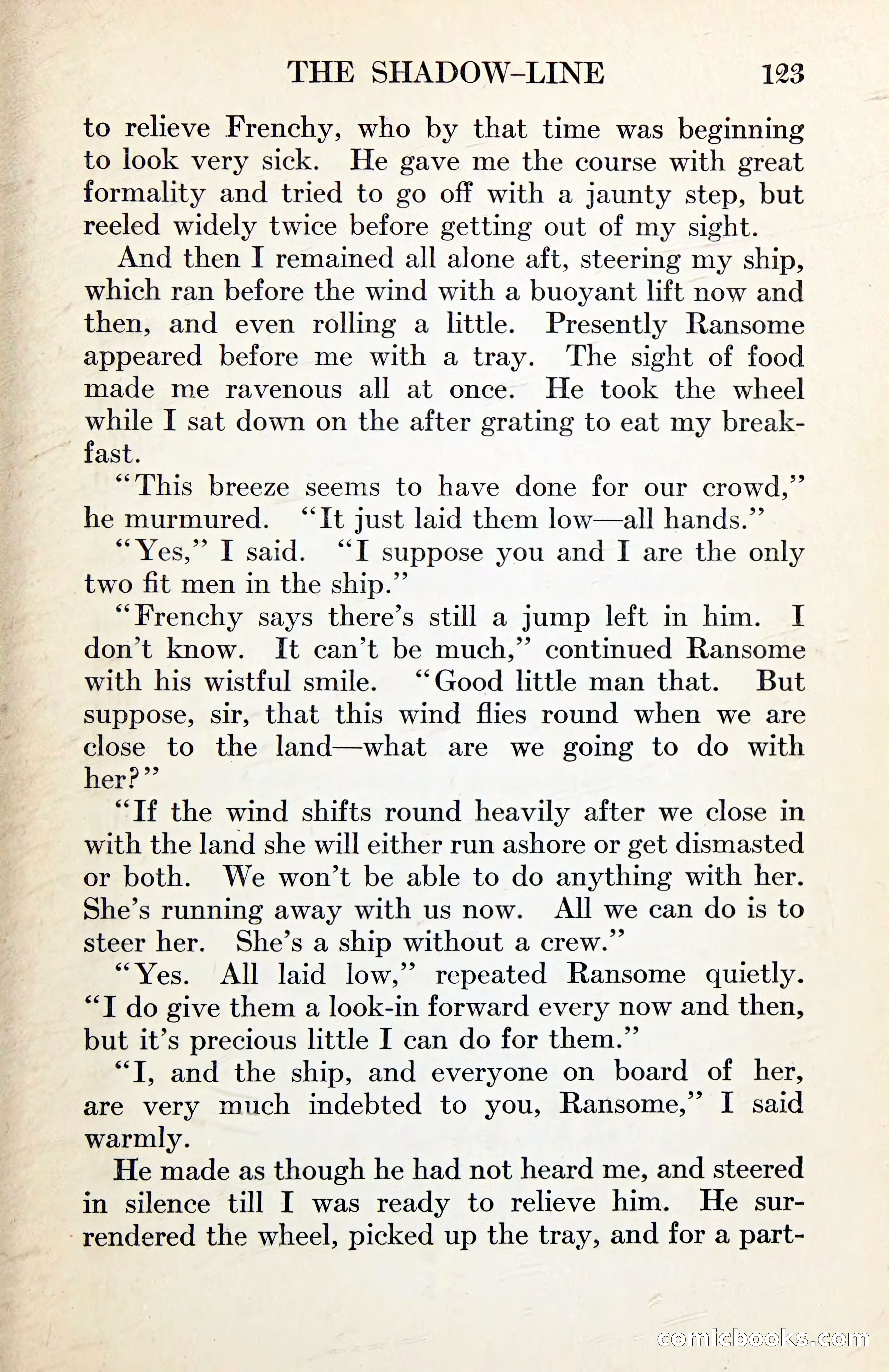 The Shadow Line: A Confession — page 137 of 153