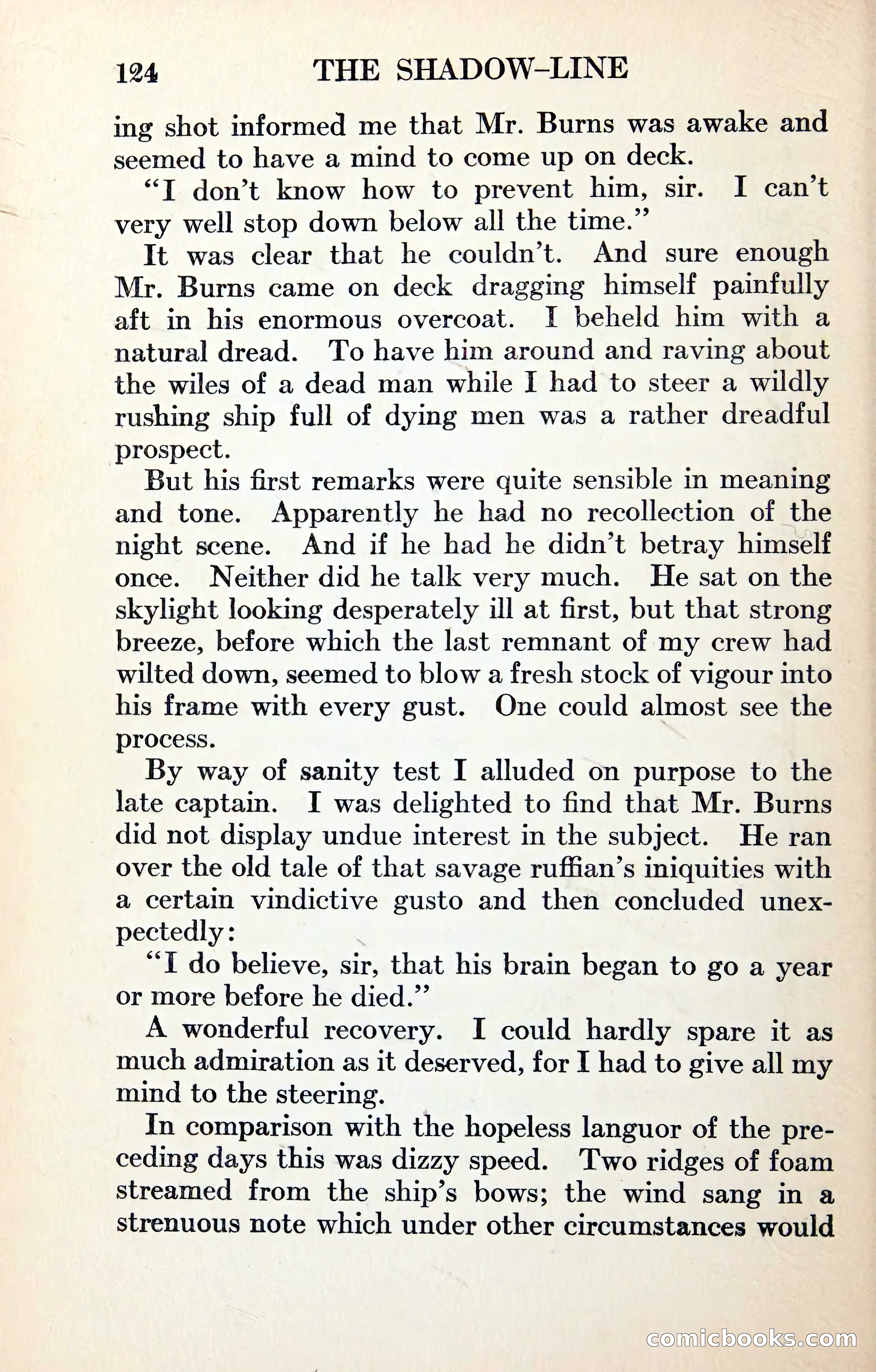 The Shadow Line: A Confession — page 138 of 153