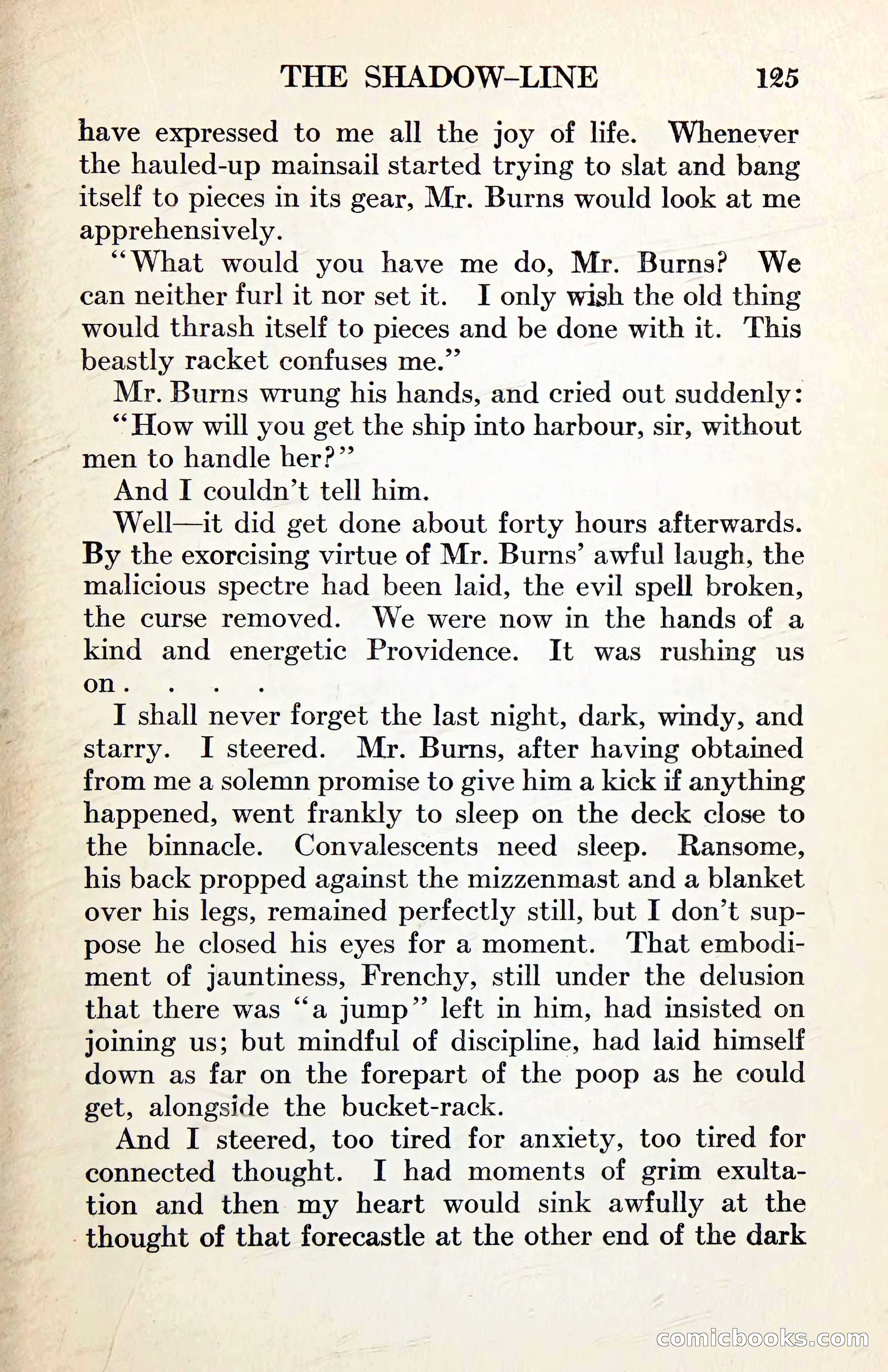 The Shadow Line: A Confession — page 139 of 153