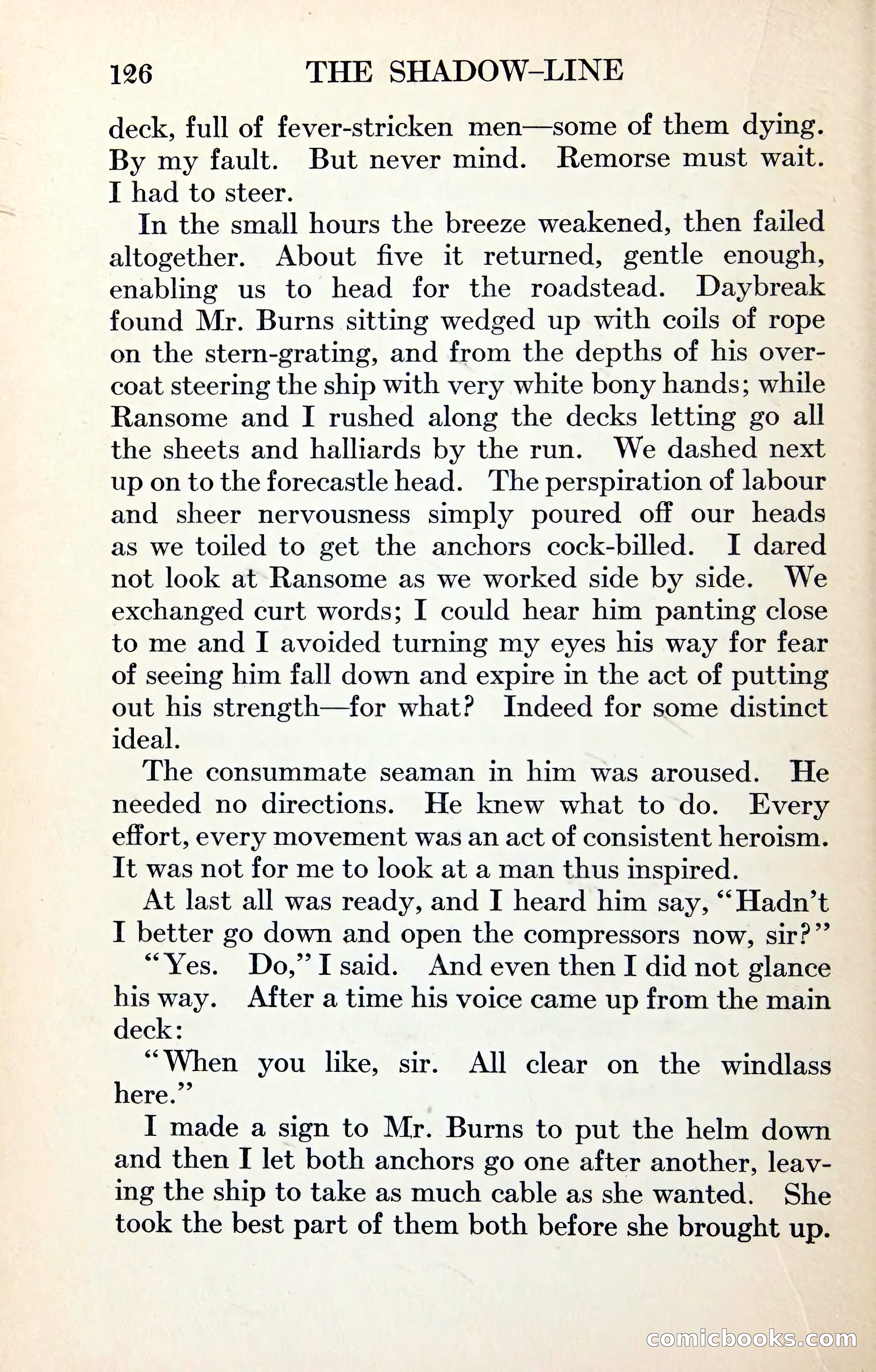 The Shadow Line: A Confession — page 140 of 153