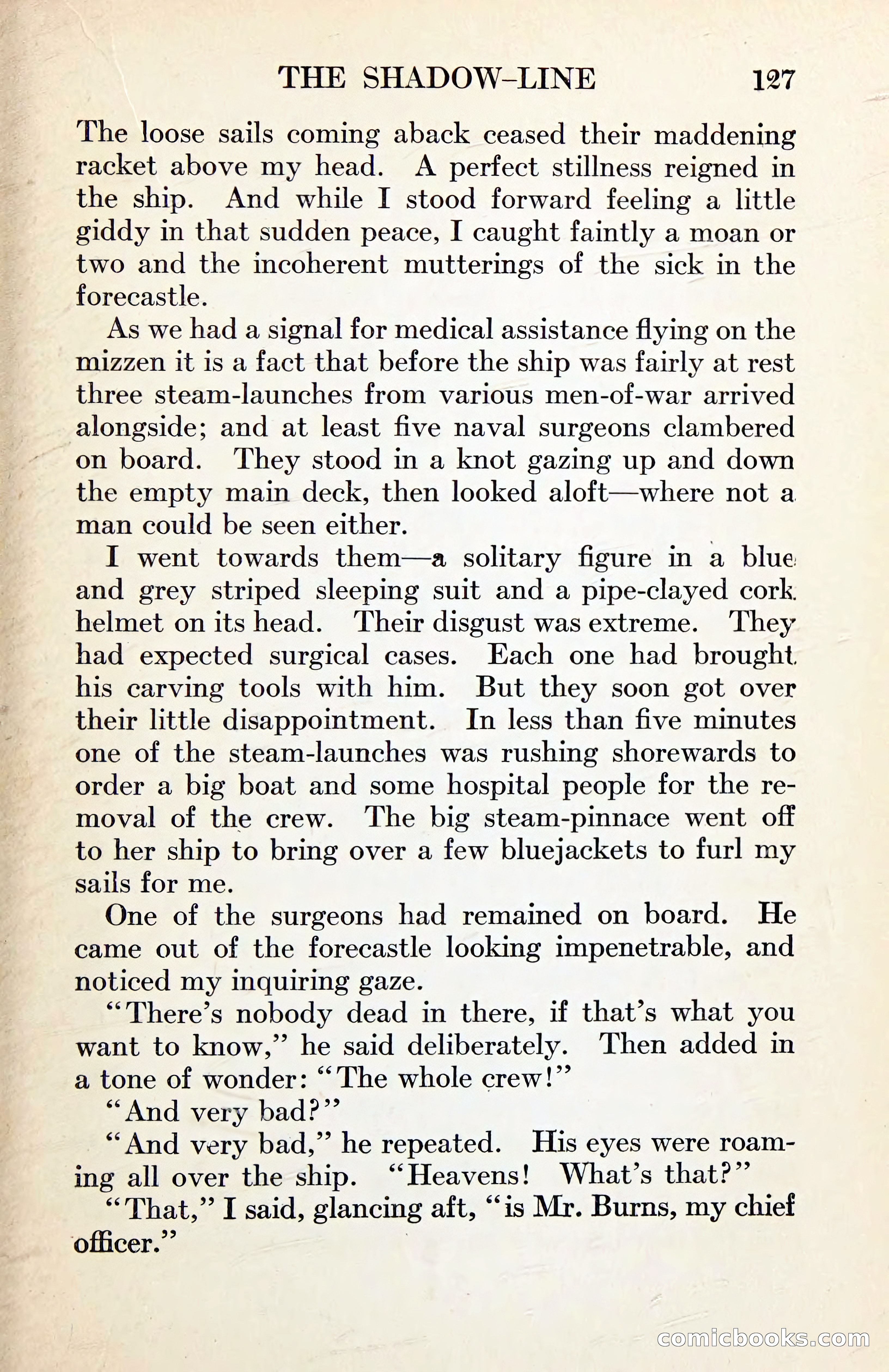 The Shadow Line: A Confession — page 141 of 153