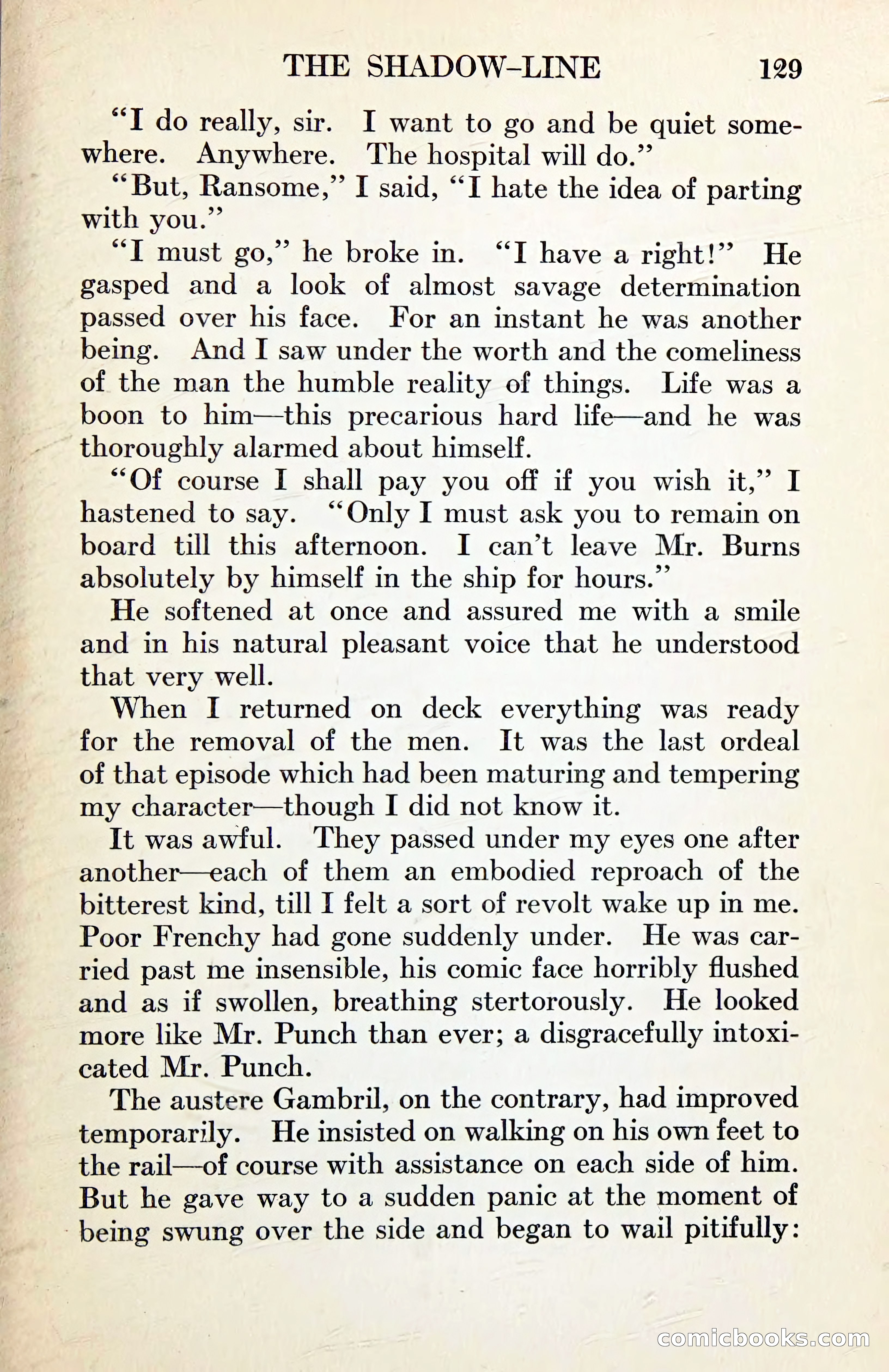 The Shadow Line: A Confession — page 143 of 153