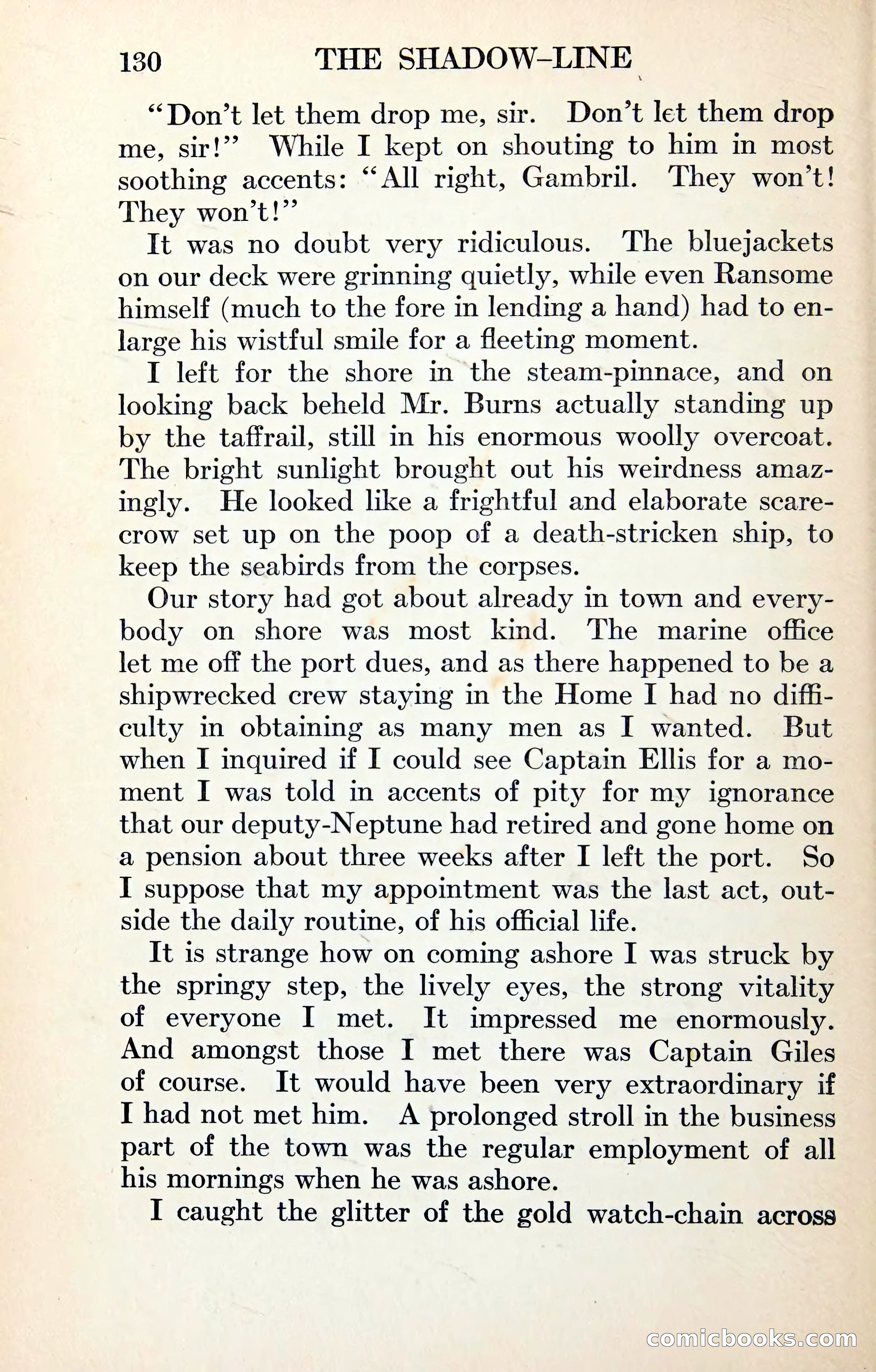 The Shadow Line: A Confession — page 144 of 153