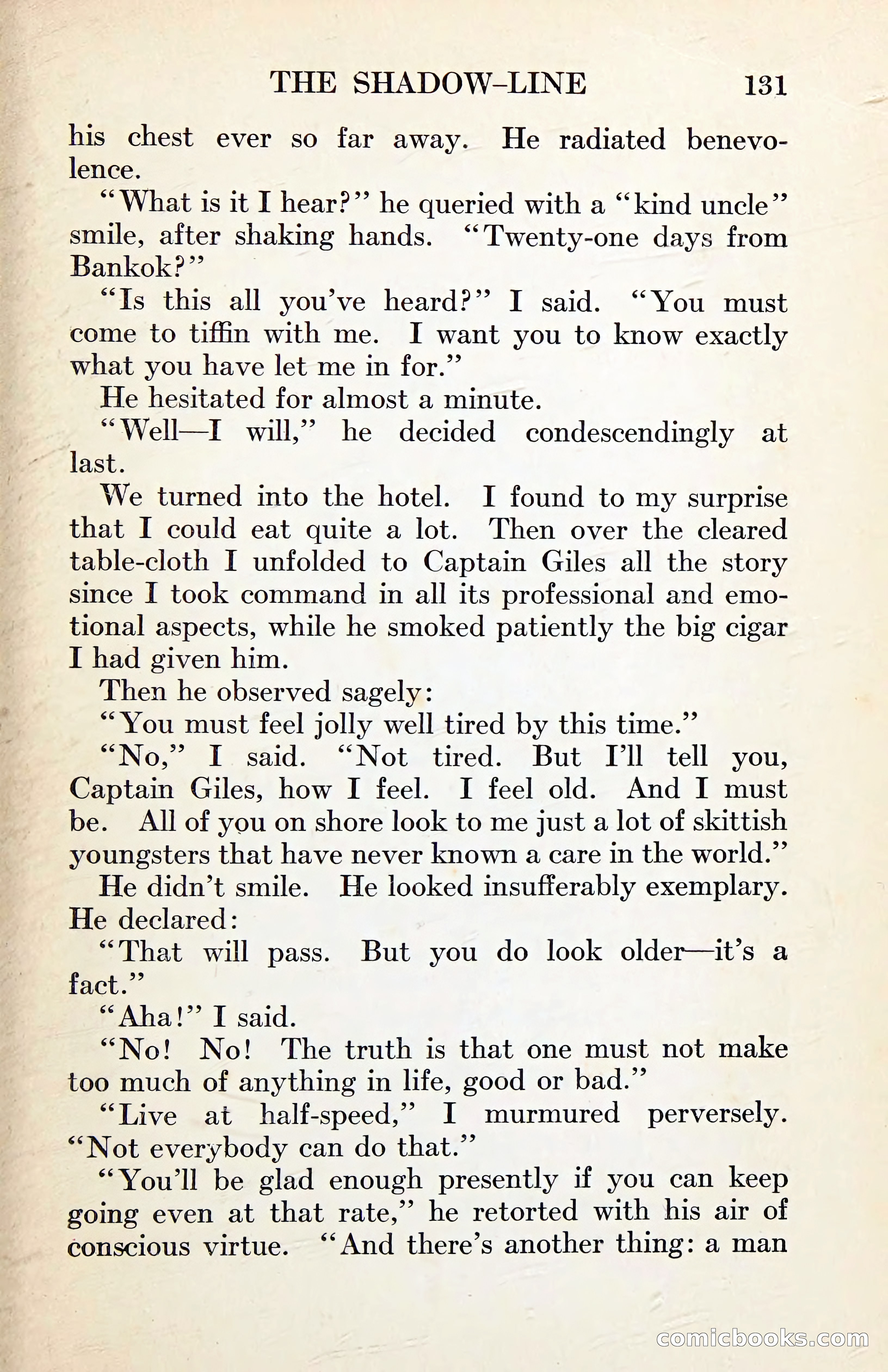 The Shadow Line: A Confession — page 145 of 153