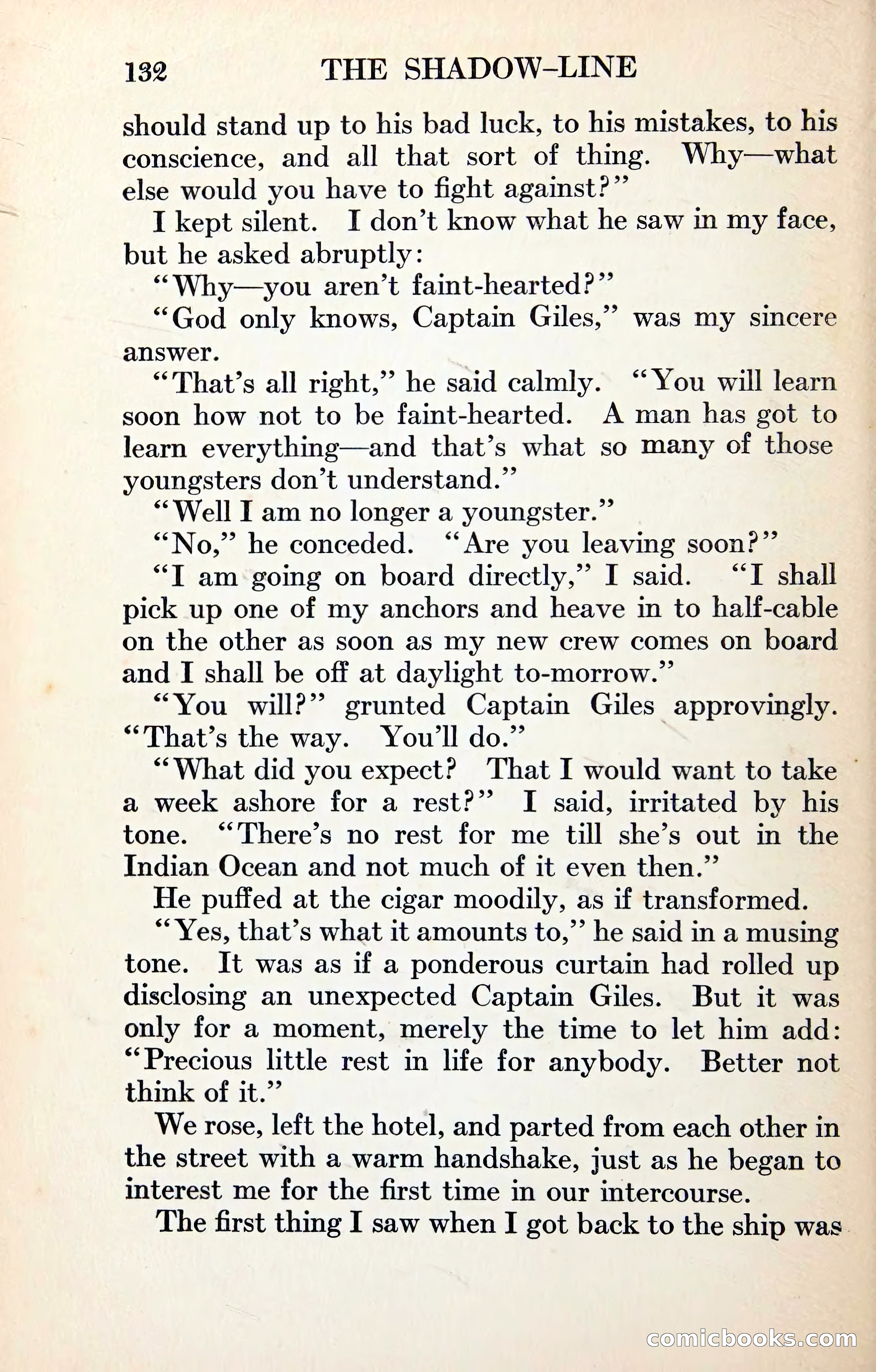 The Shadow Line: A Confession — page 146 of 153