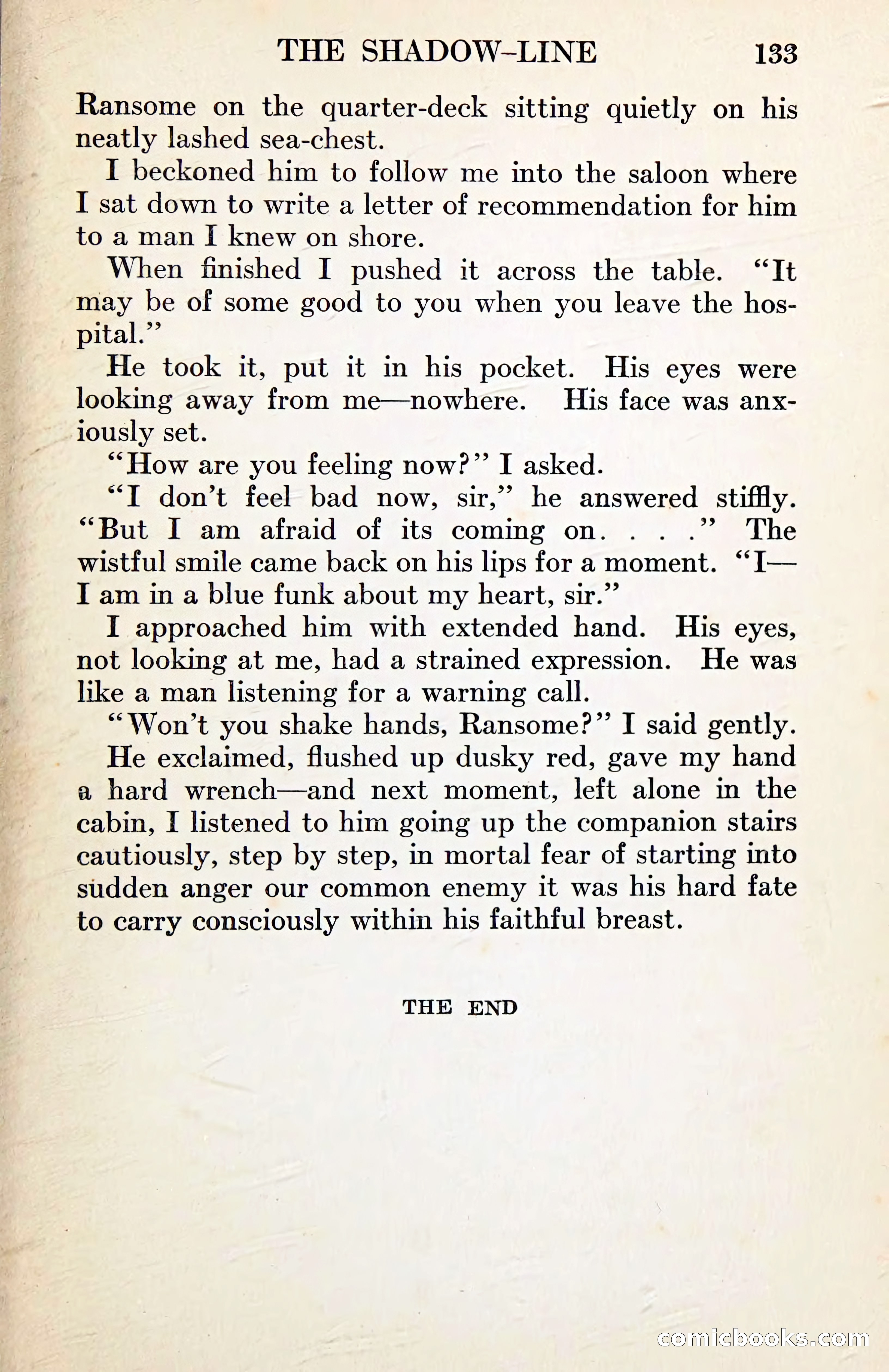 The Shadow Line: A Confession — page 147 of 153