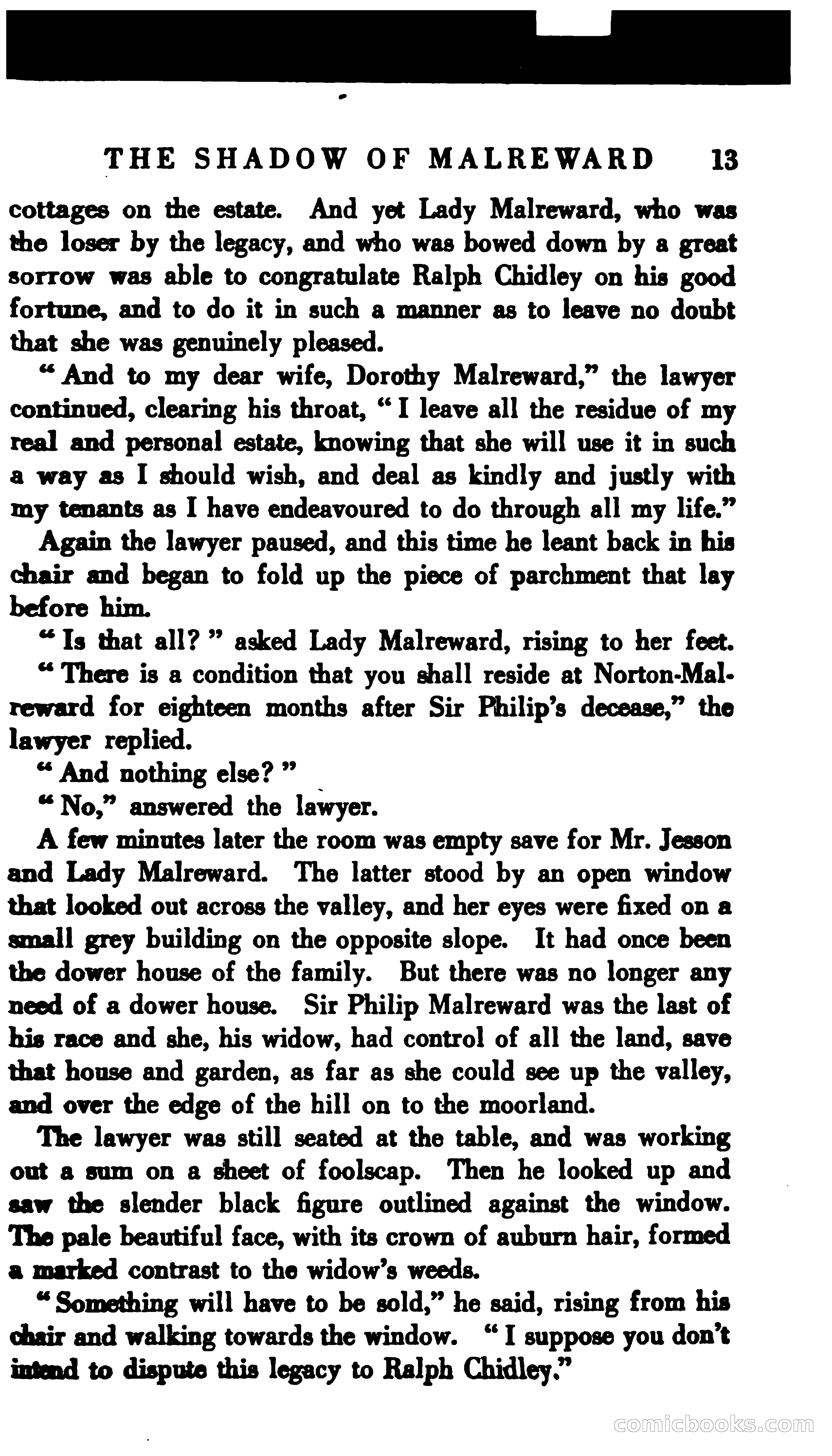 The Shadow of Malreward — page 21 of 342