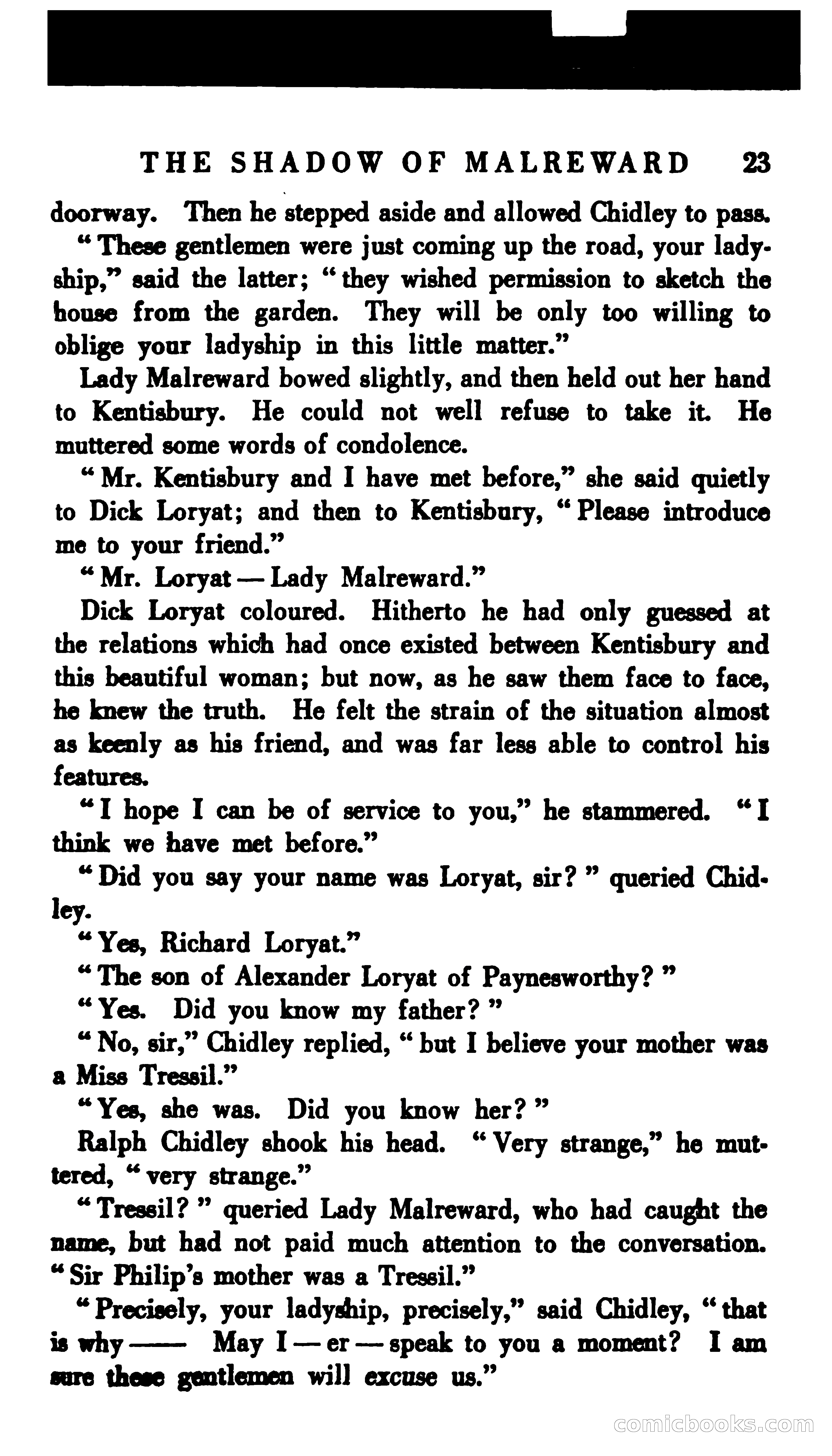 The Shadow of Malreward — page 31 of 342