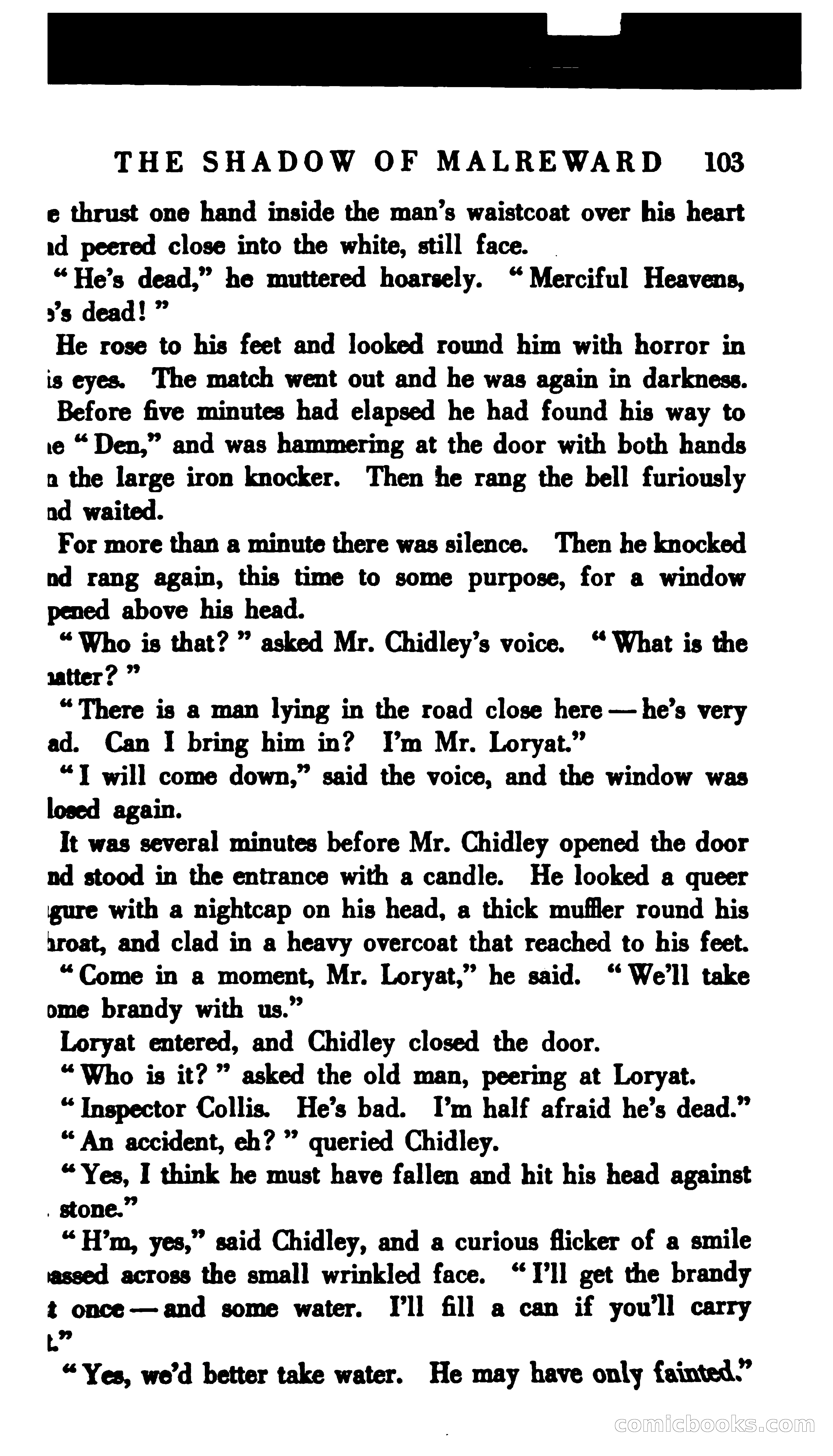 The Shadow of Malreward — page 111 of 342