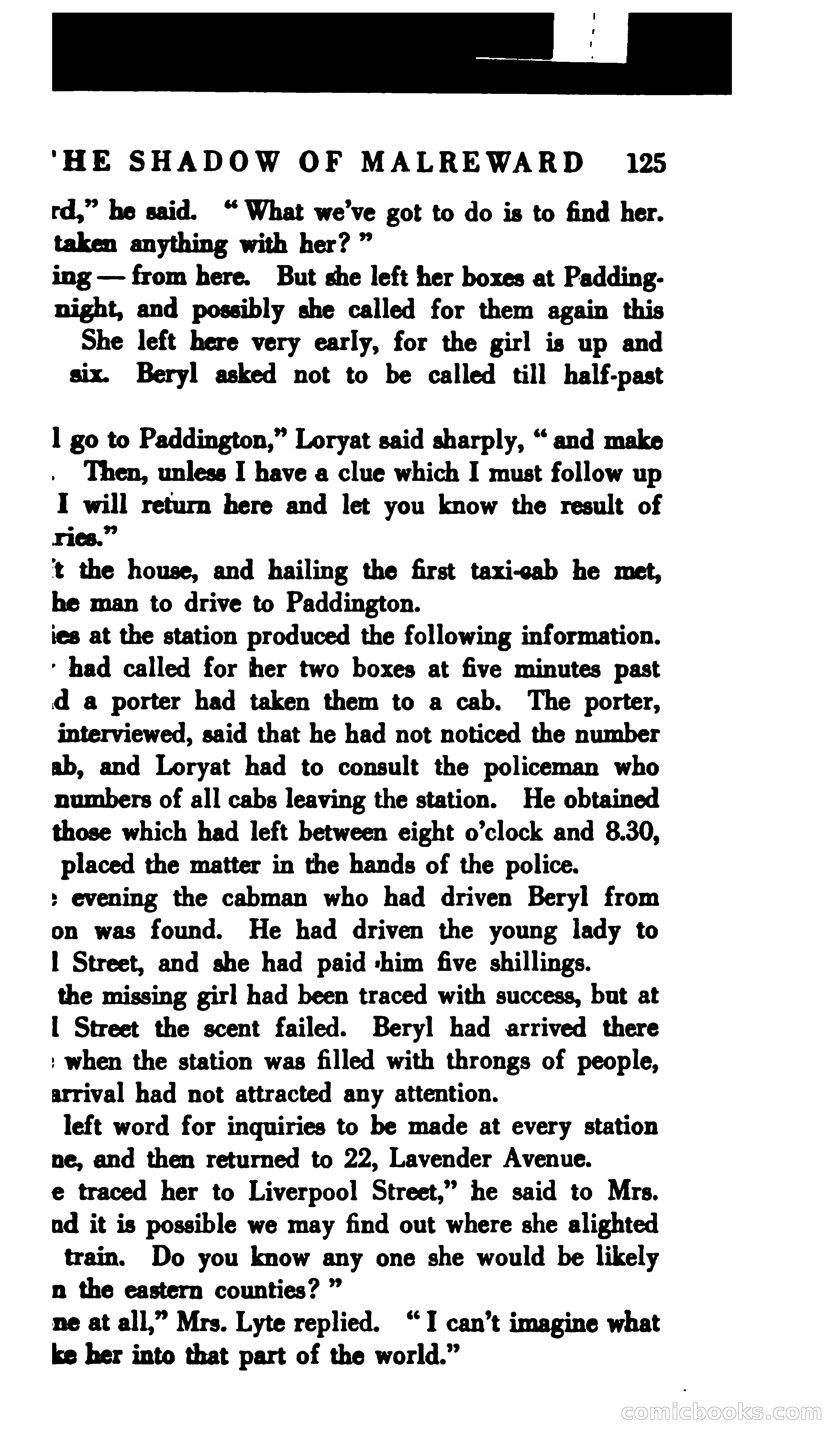 The Shadow of Malreward — page 133 of 342
