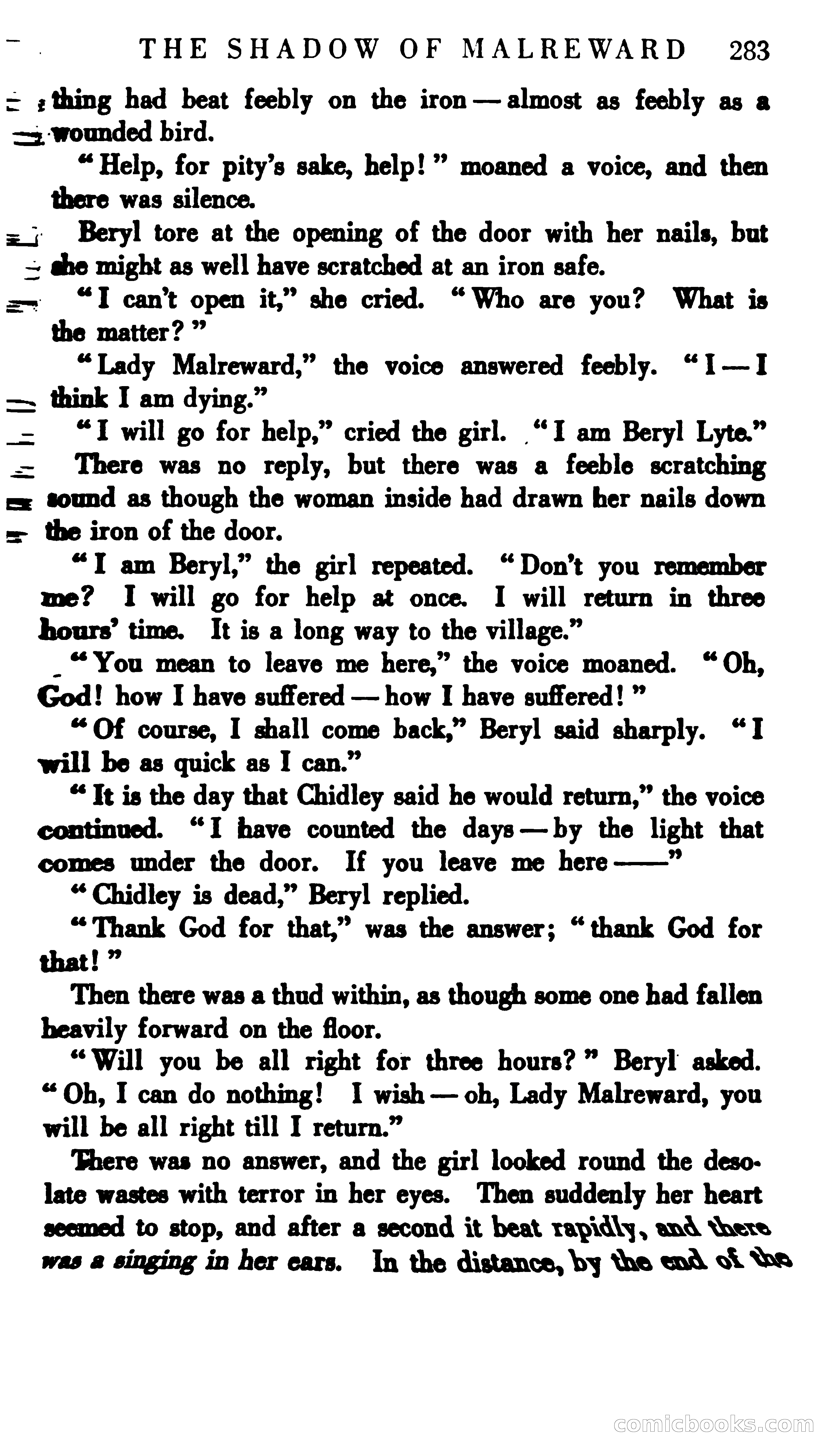 The Shadow of Malreward — page 291 of 342