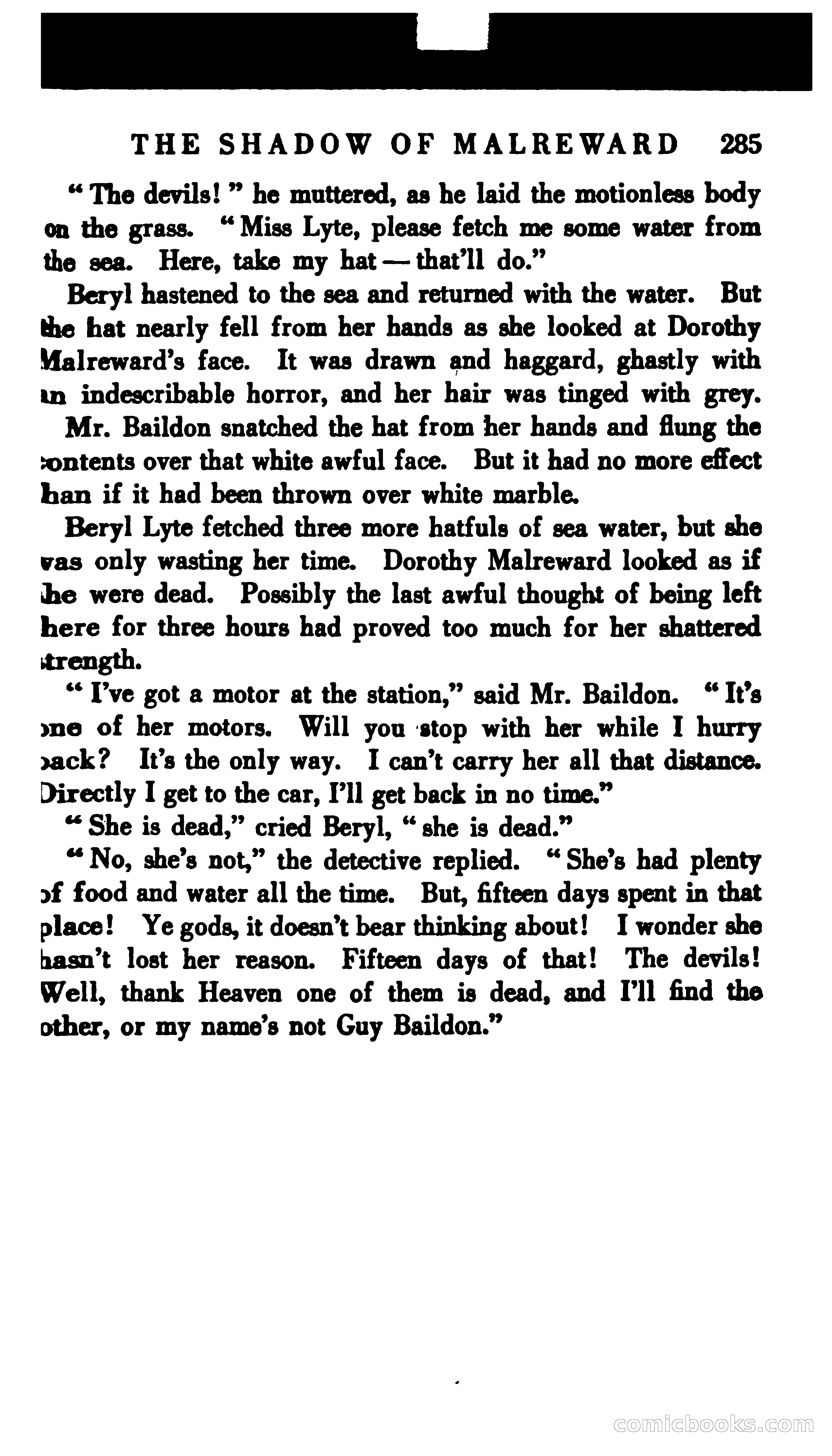 The Shadow of Malreward — page 293 of 342