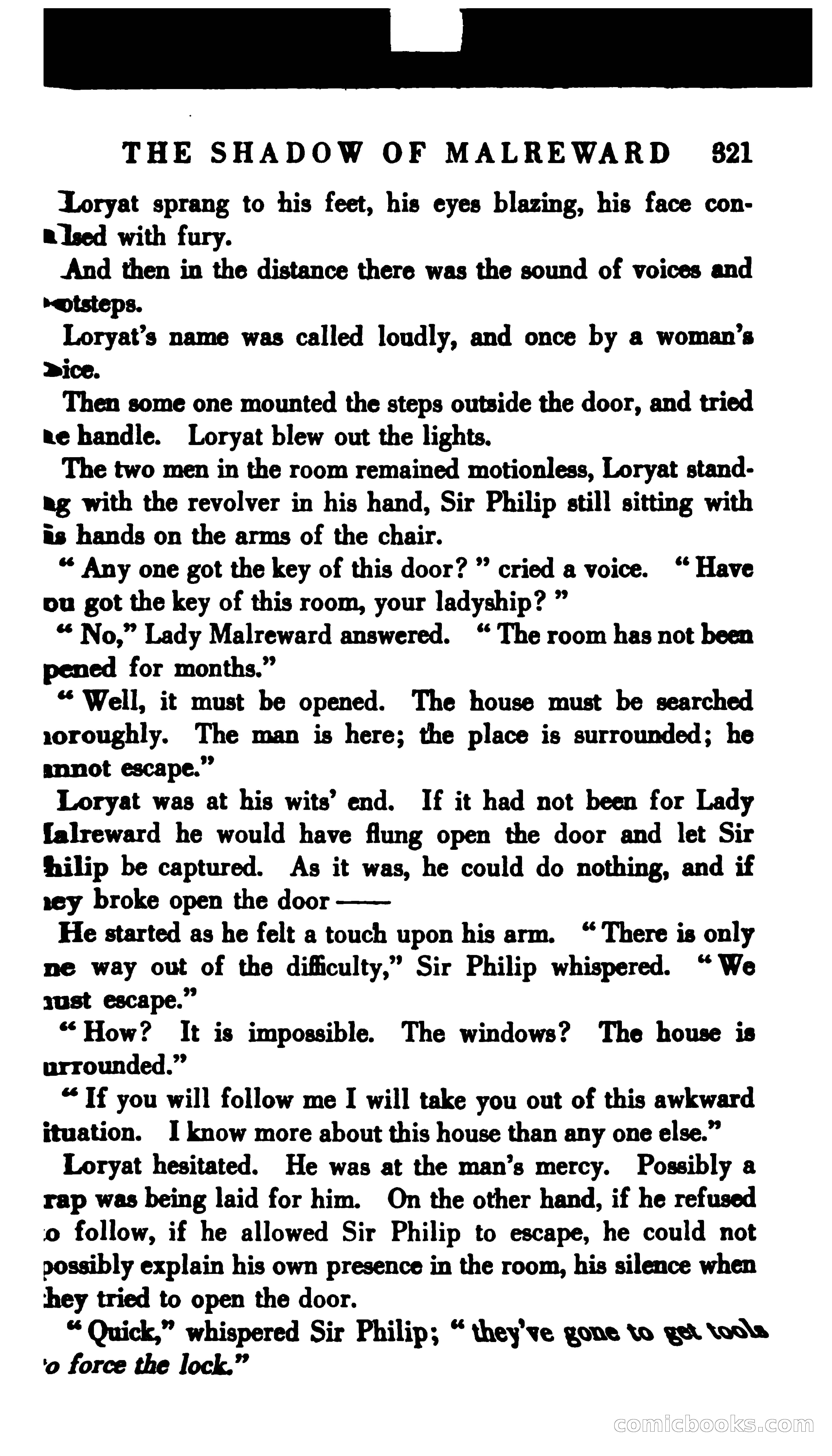 The Shadow of Malreward — page 329 of 342