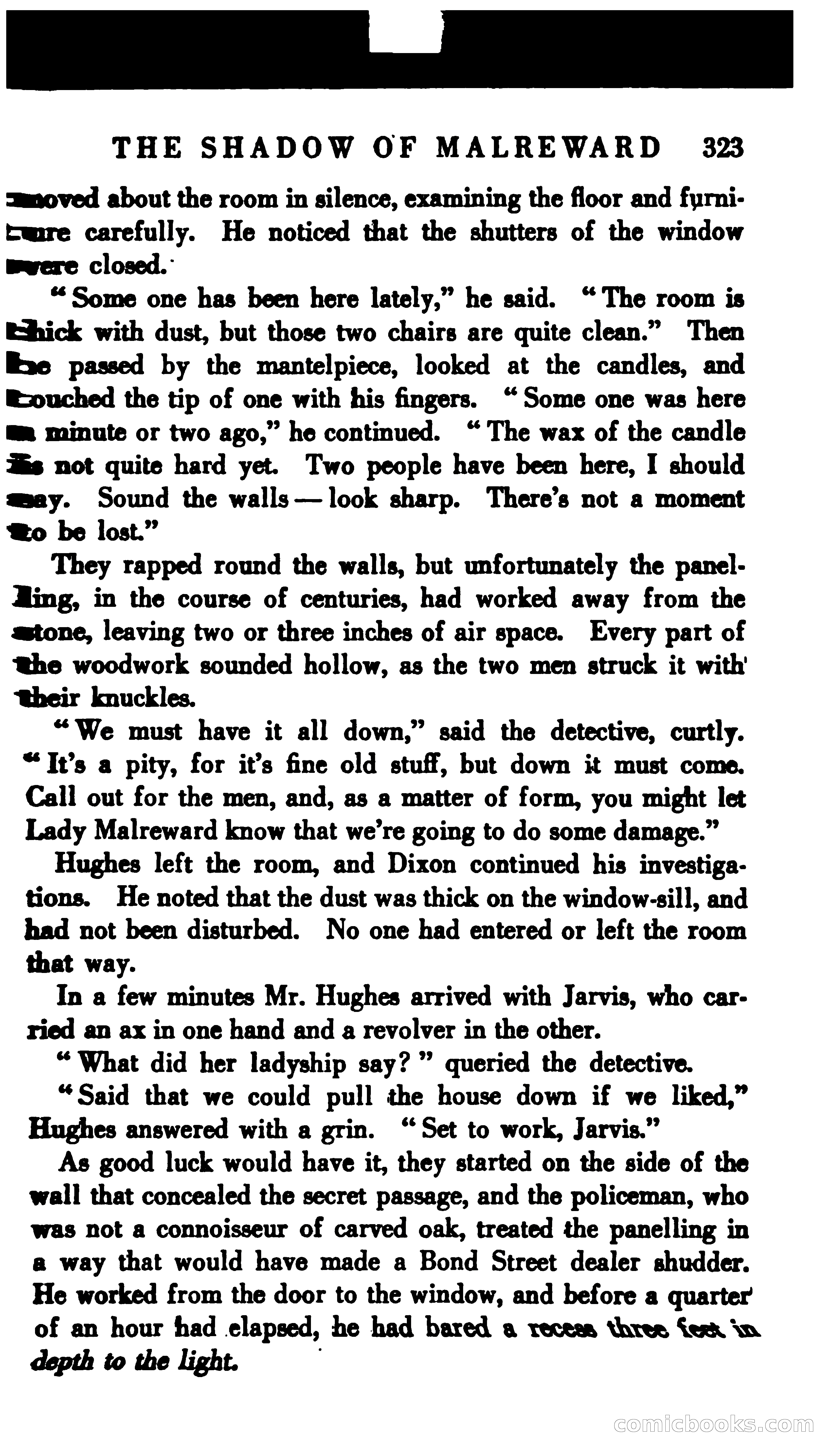 The Shadow of Malreward — page 331 of 342