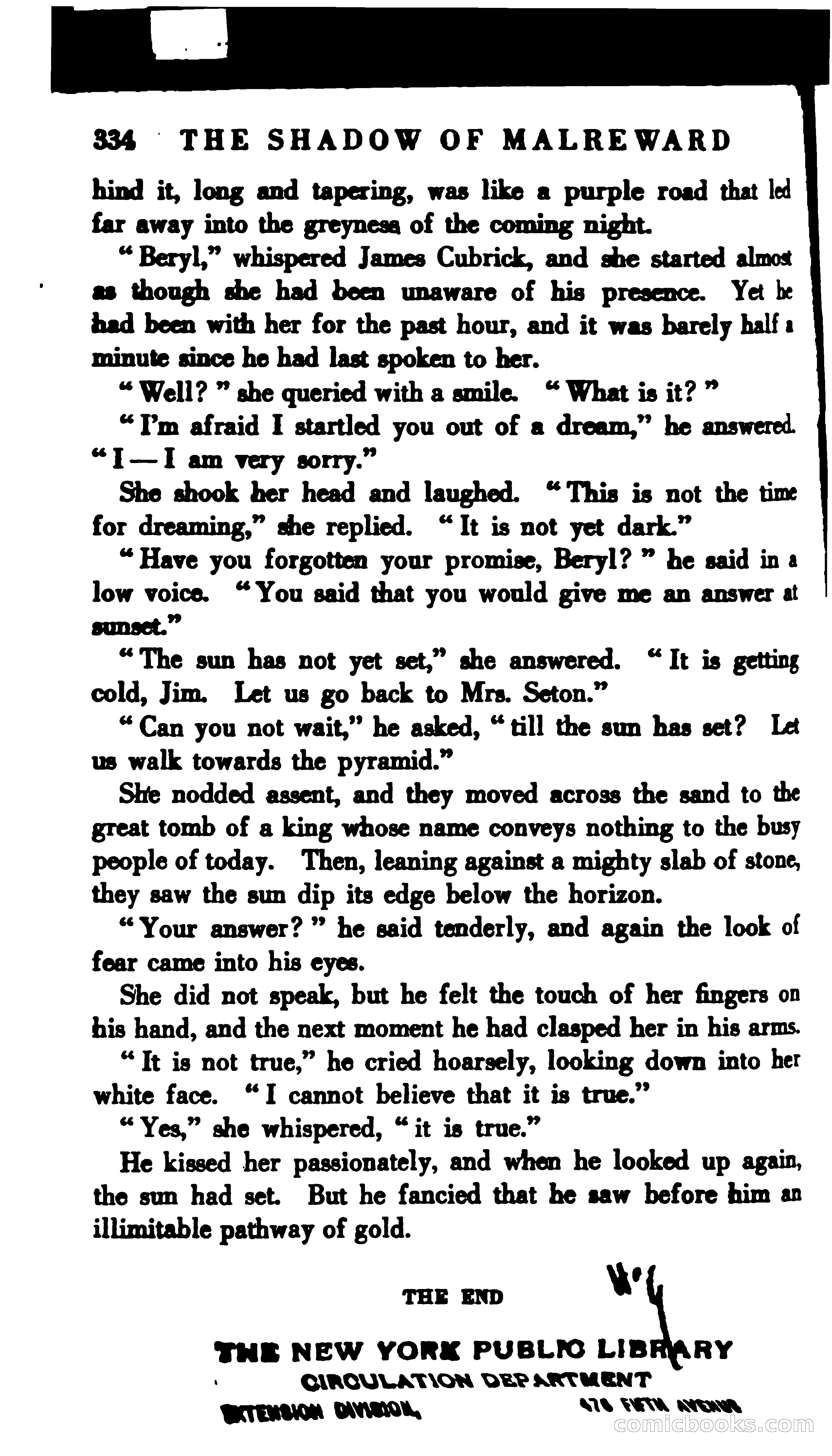 The Shadow of Malreward — page 342 of 342