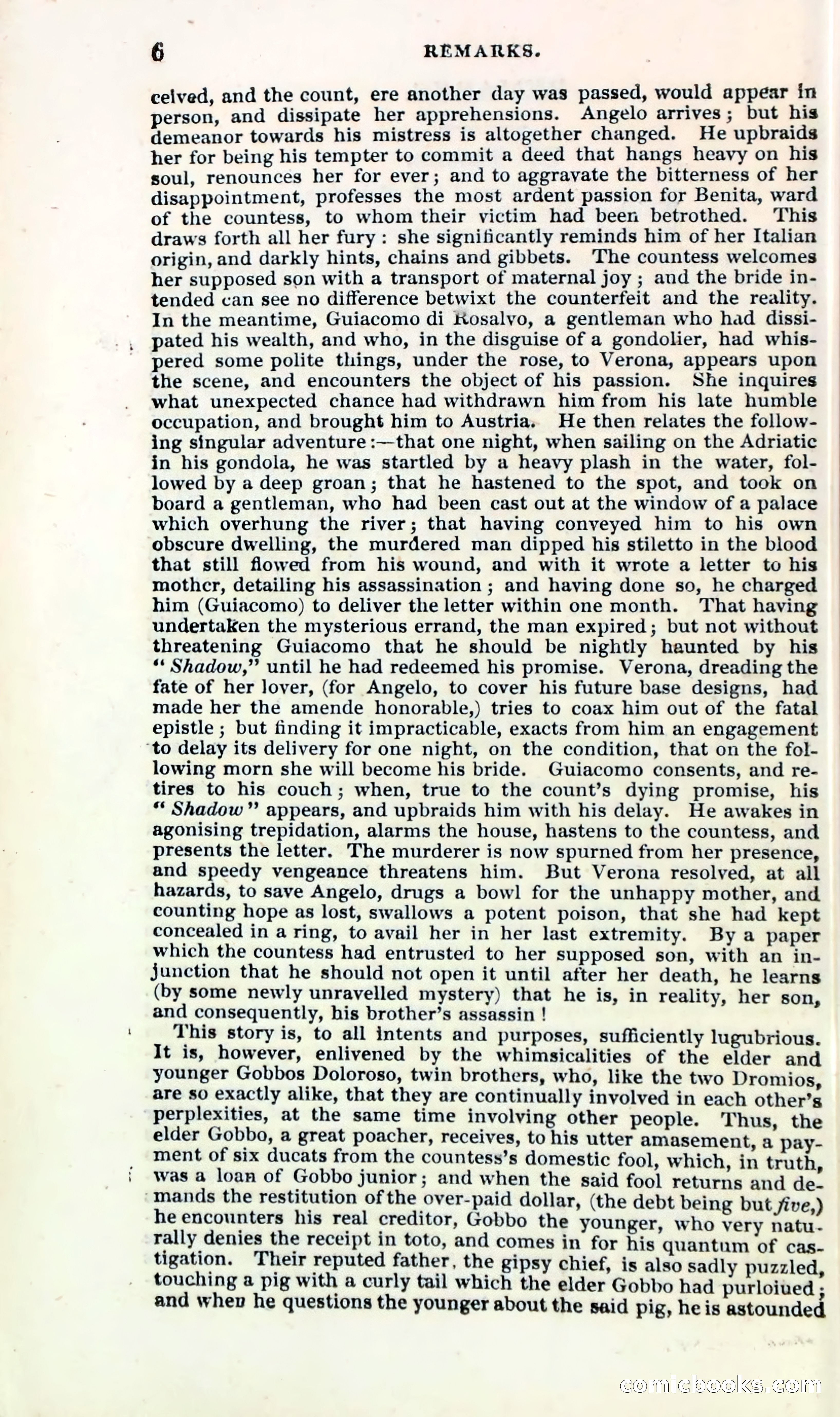 The Shadow! A Mother's Dream — Cumberland's Minor Theatre No. 66 (1835) — page 8 of 62