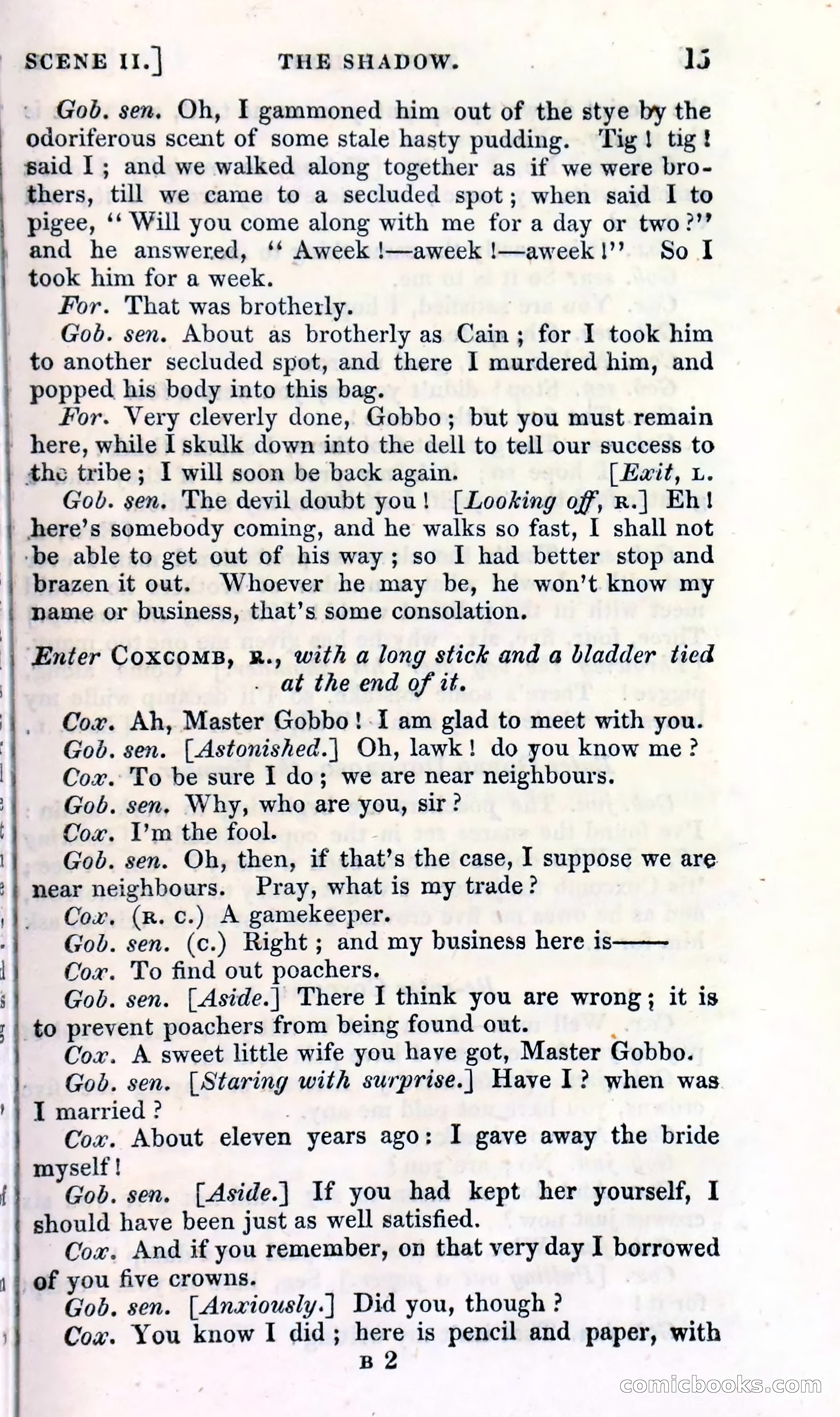 The Shadow! A Mother's Dream — Cumberland's Minor Theatre No. 66 (1835) — page 17 of 62
