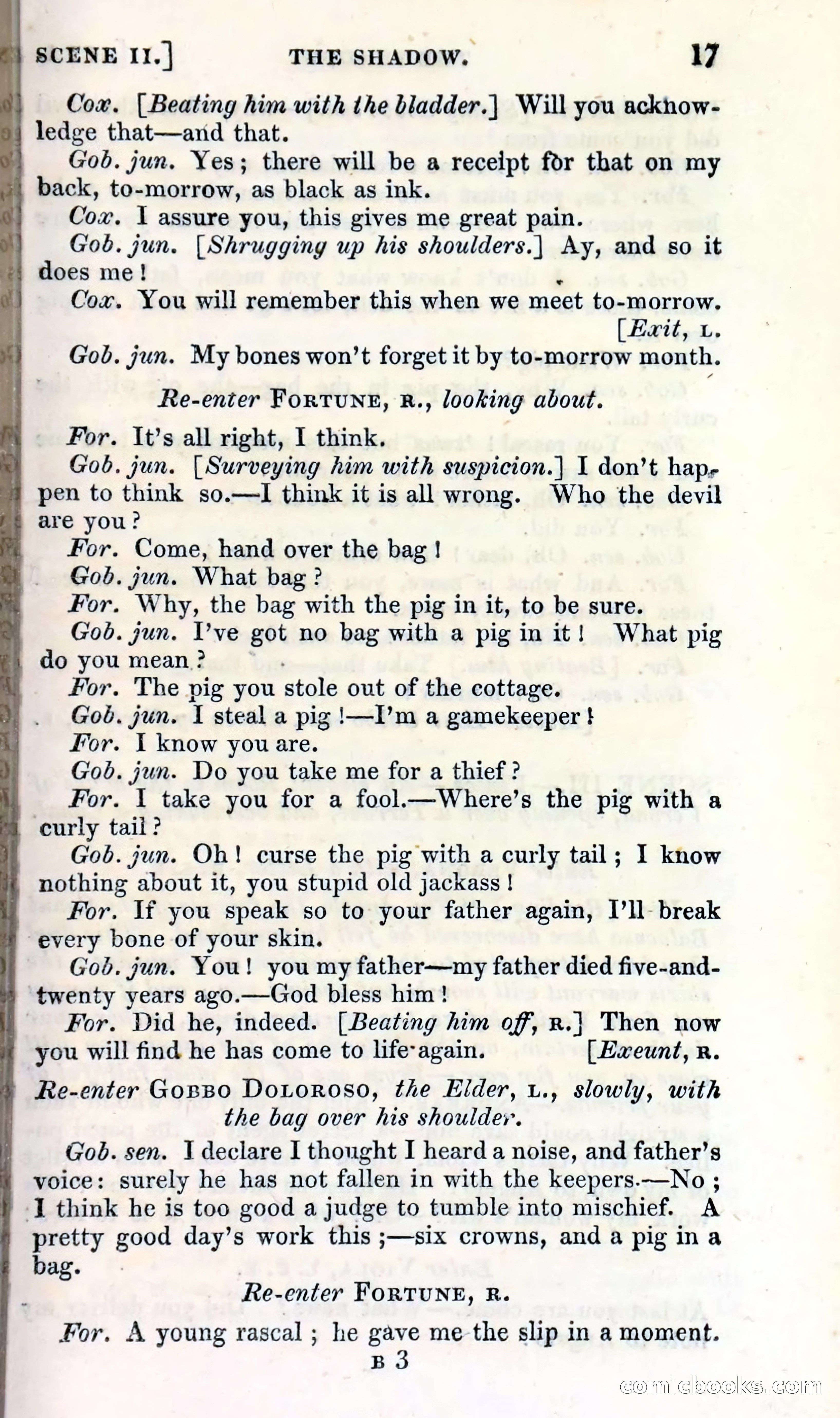 The Shadow! A Mother's Dream — Cumberland's Minor Theatre No. 66 (1835) — page 19 of 62