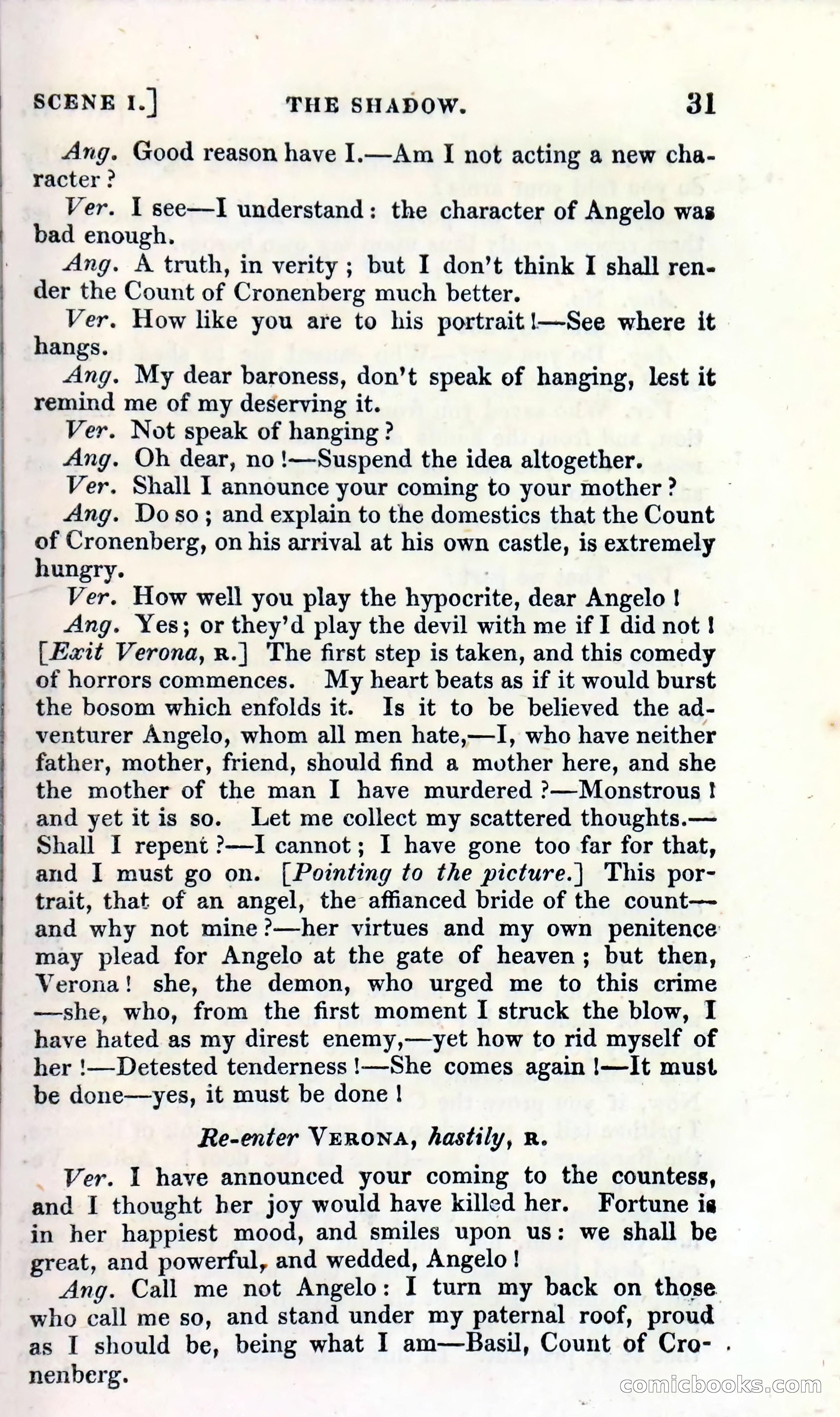 The Shadow! A Mother's Dream — Cumberland's Minor Theatre No. 66 (1835) — page 33 of 62