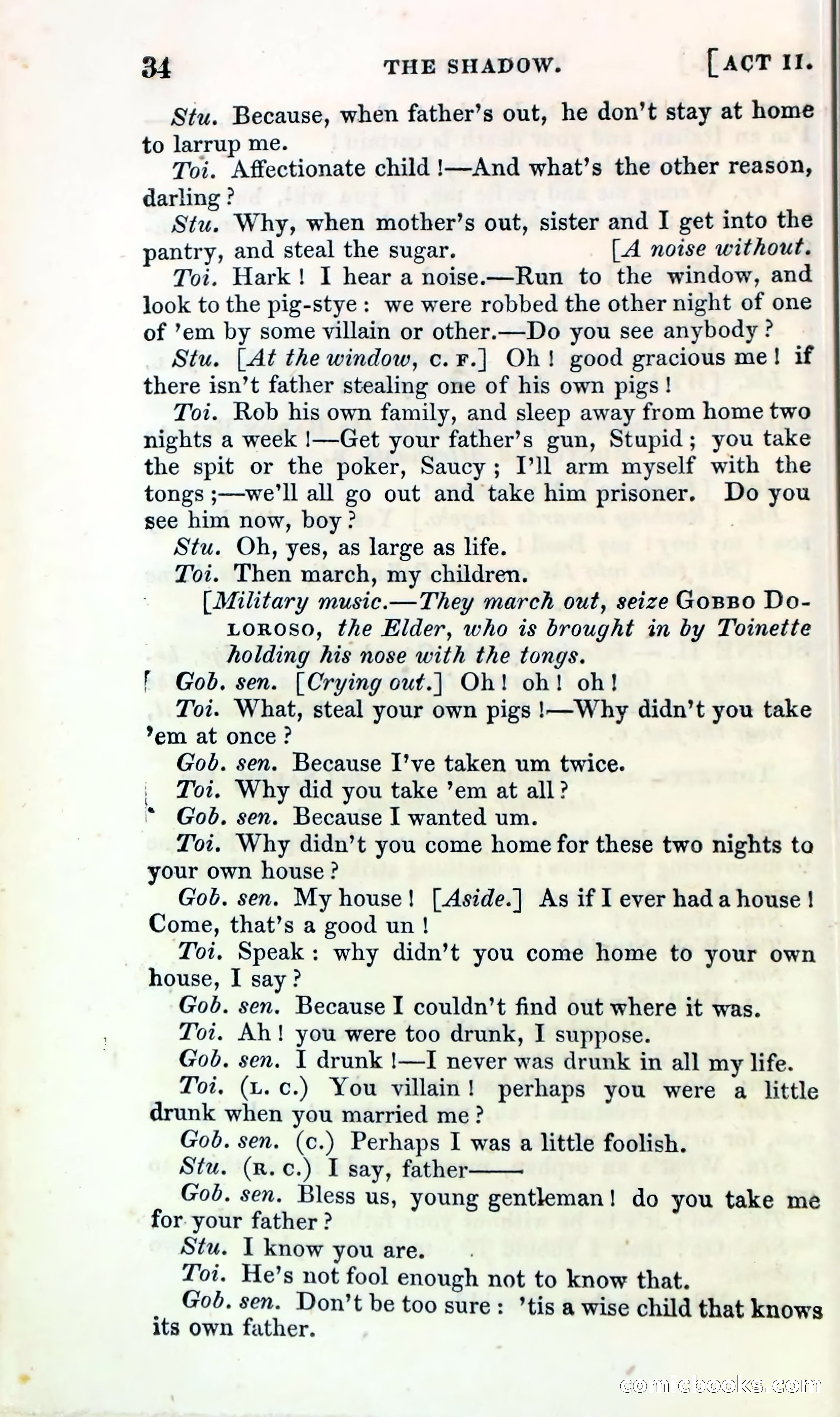The Shadow! A Mother's Dream — Cumberland's Minor Theatre No. 66 (1835) — page 36 of 62