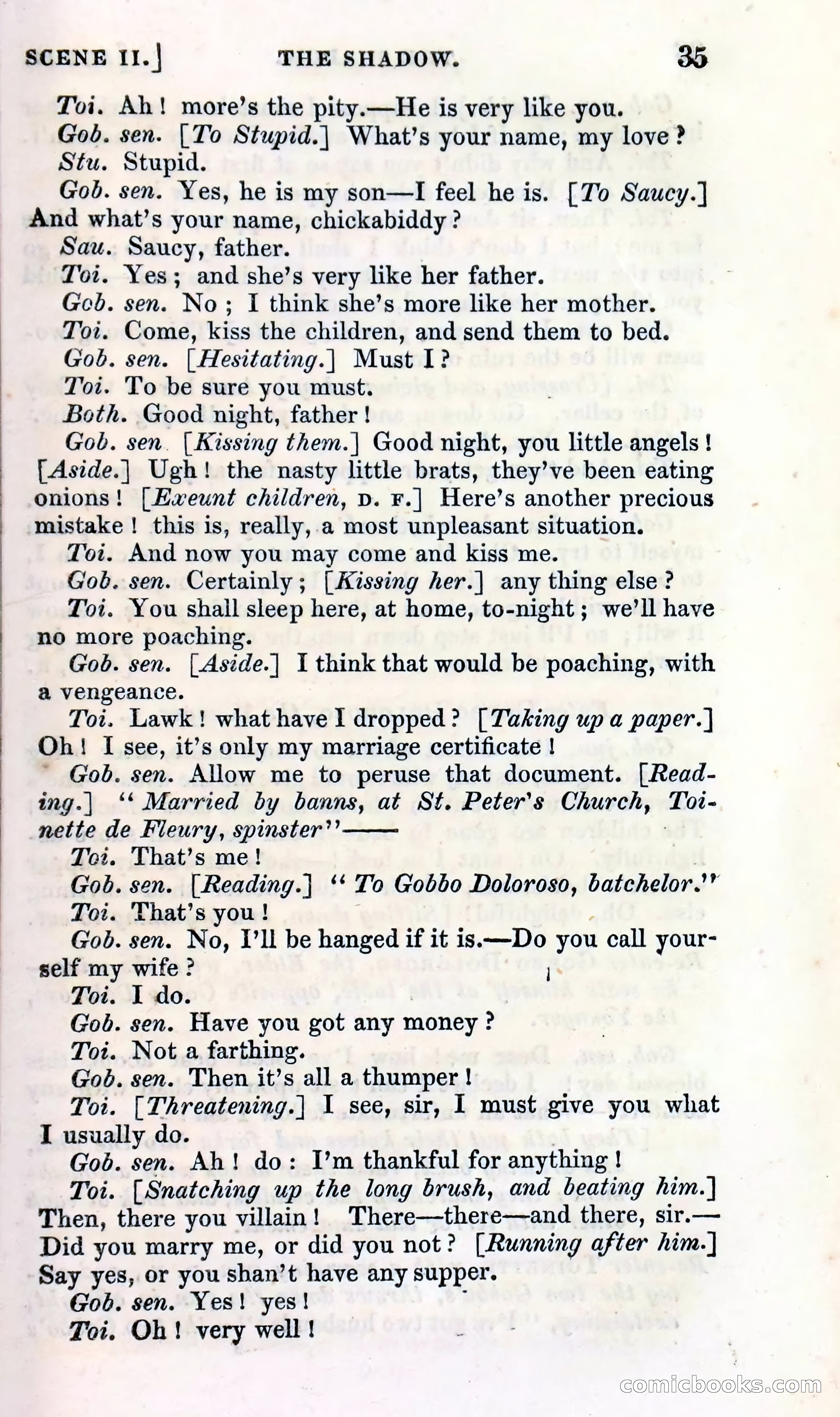 The Shadow! A Mother's Dream — Cumberland's Minor Theatre No. 66 (1835) — page 37 of 62