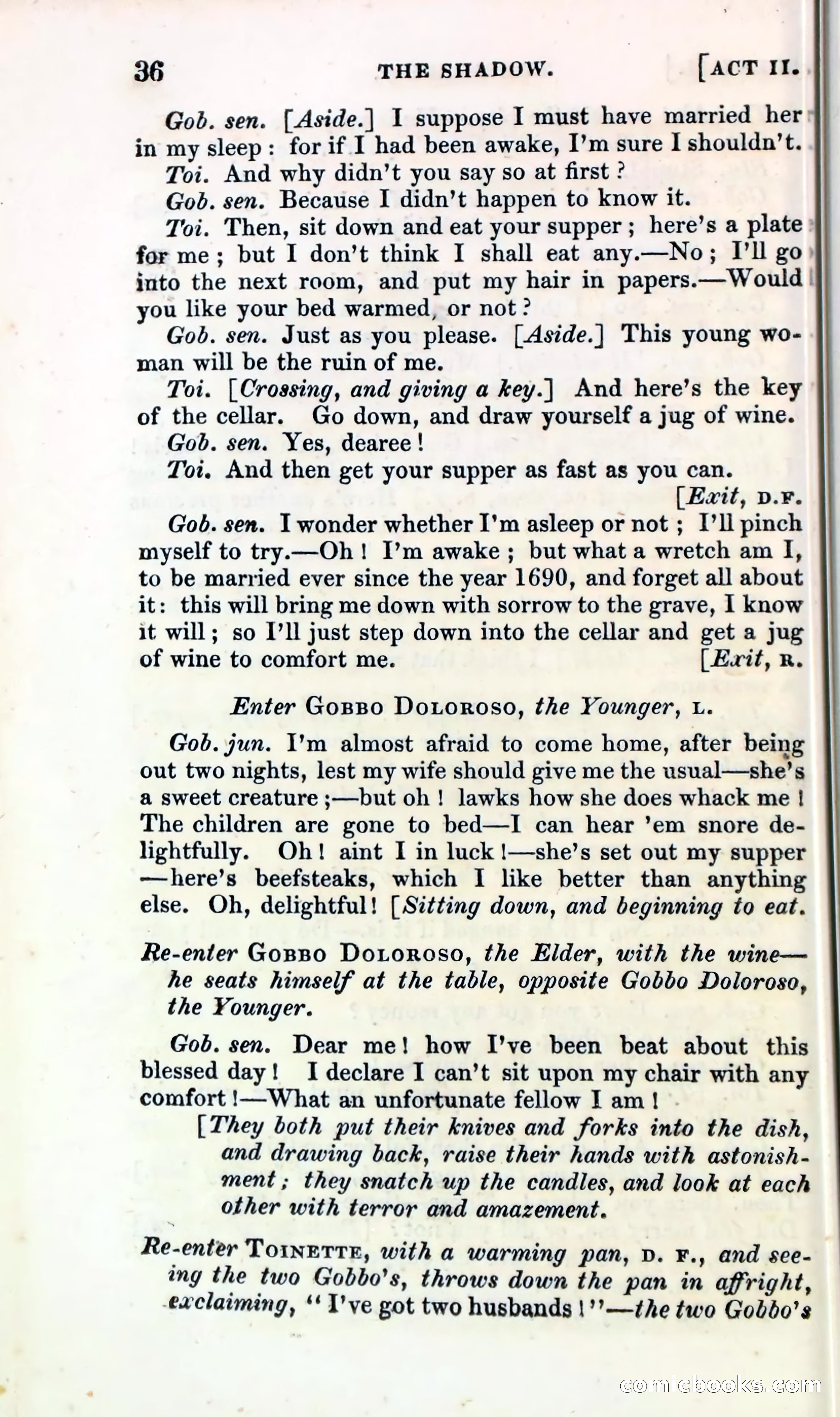 The Shadow! A Mother's Dream — Cumberland's Minor Theatre No. 66 (1835) — page 38 of 62