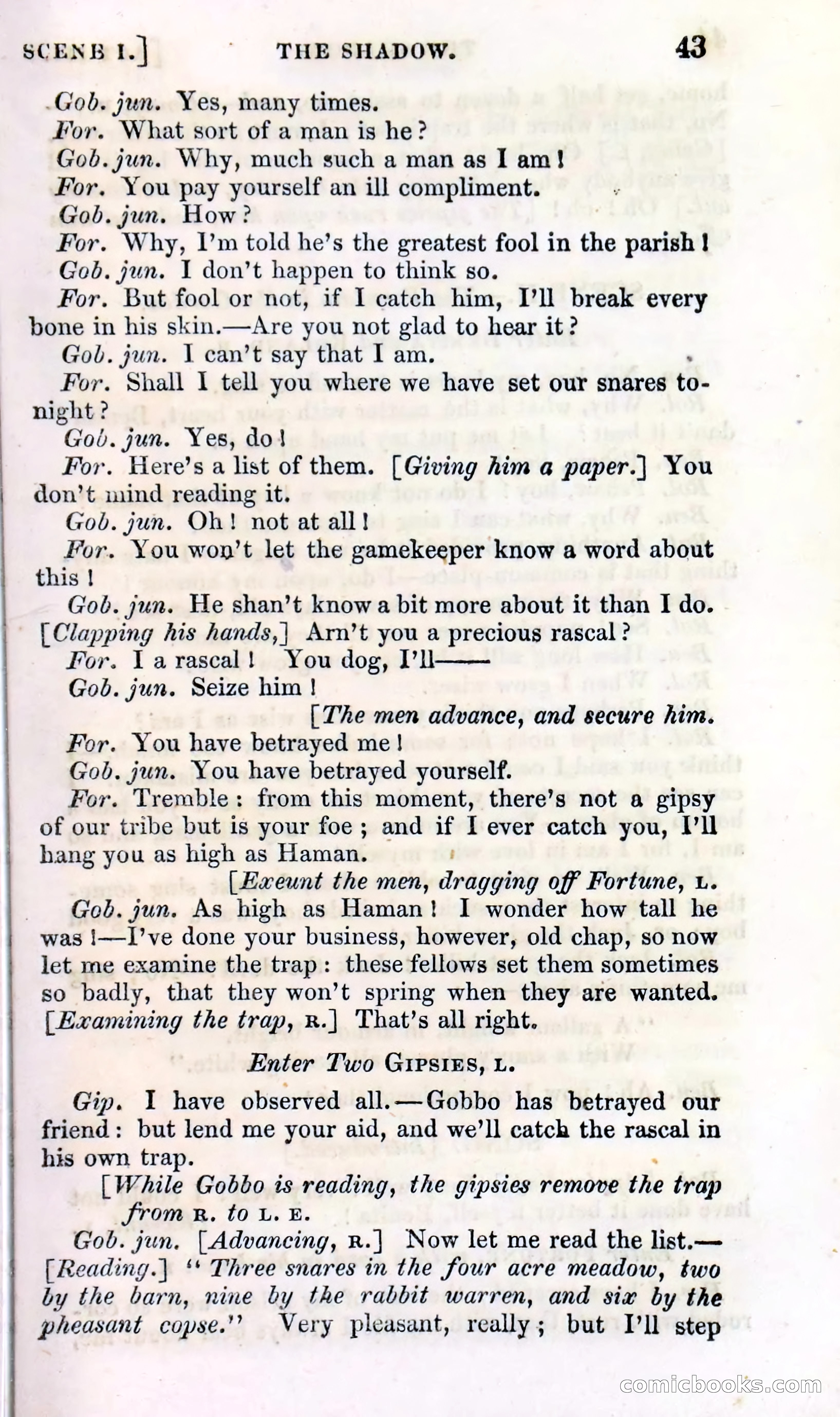 The Shadow! A Mother's Dream — Cumberland's Minor Theatre No. 66 (1835) — page 45 of 62