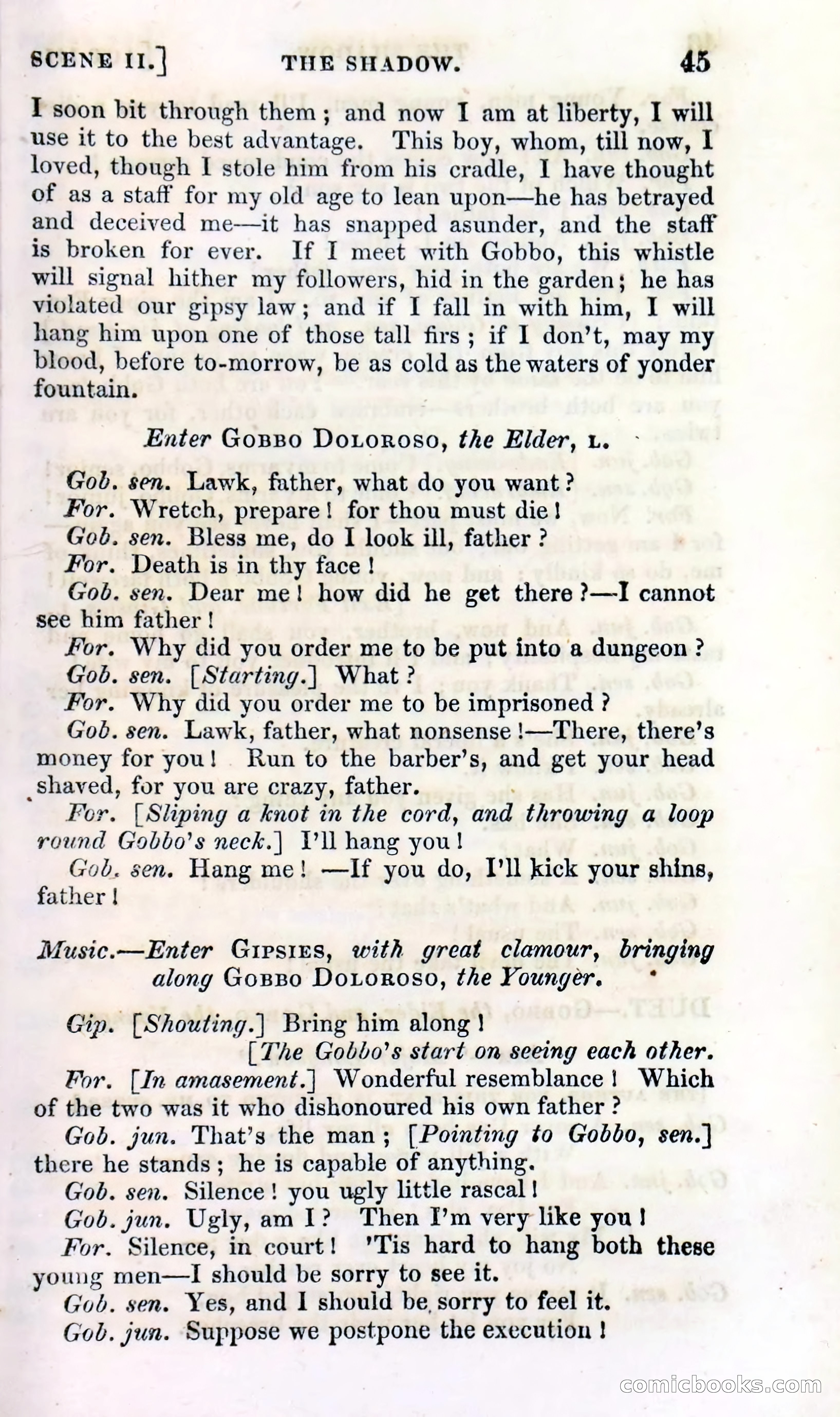 The Shadow! A Mother's Dream — Cumberland's Minor Theatre No. 66 (1835) — page 47 of 62