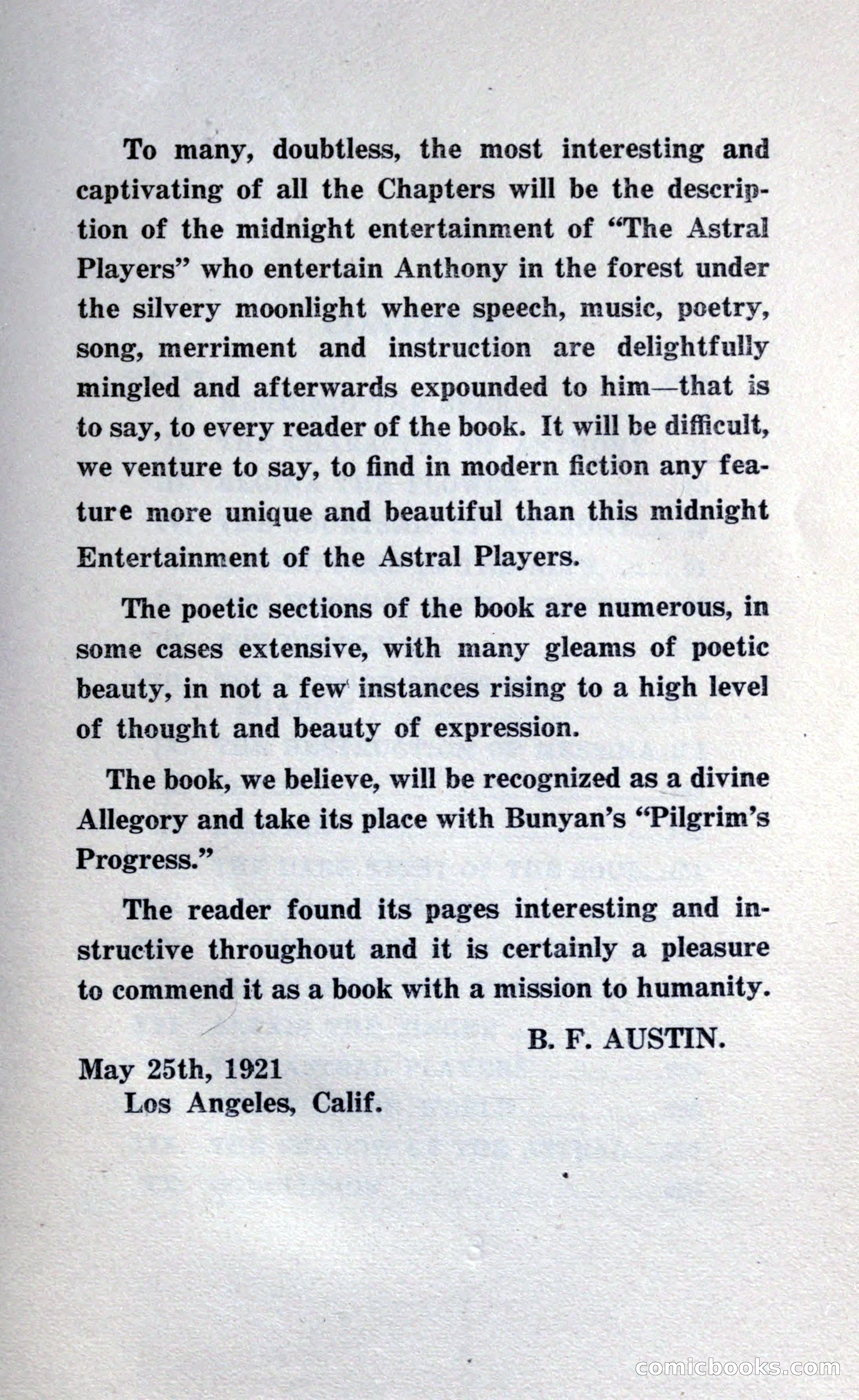 The Shadow of the Astral: A Mystic Narrative — page 11 of 348