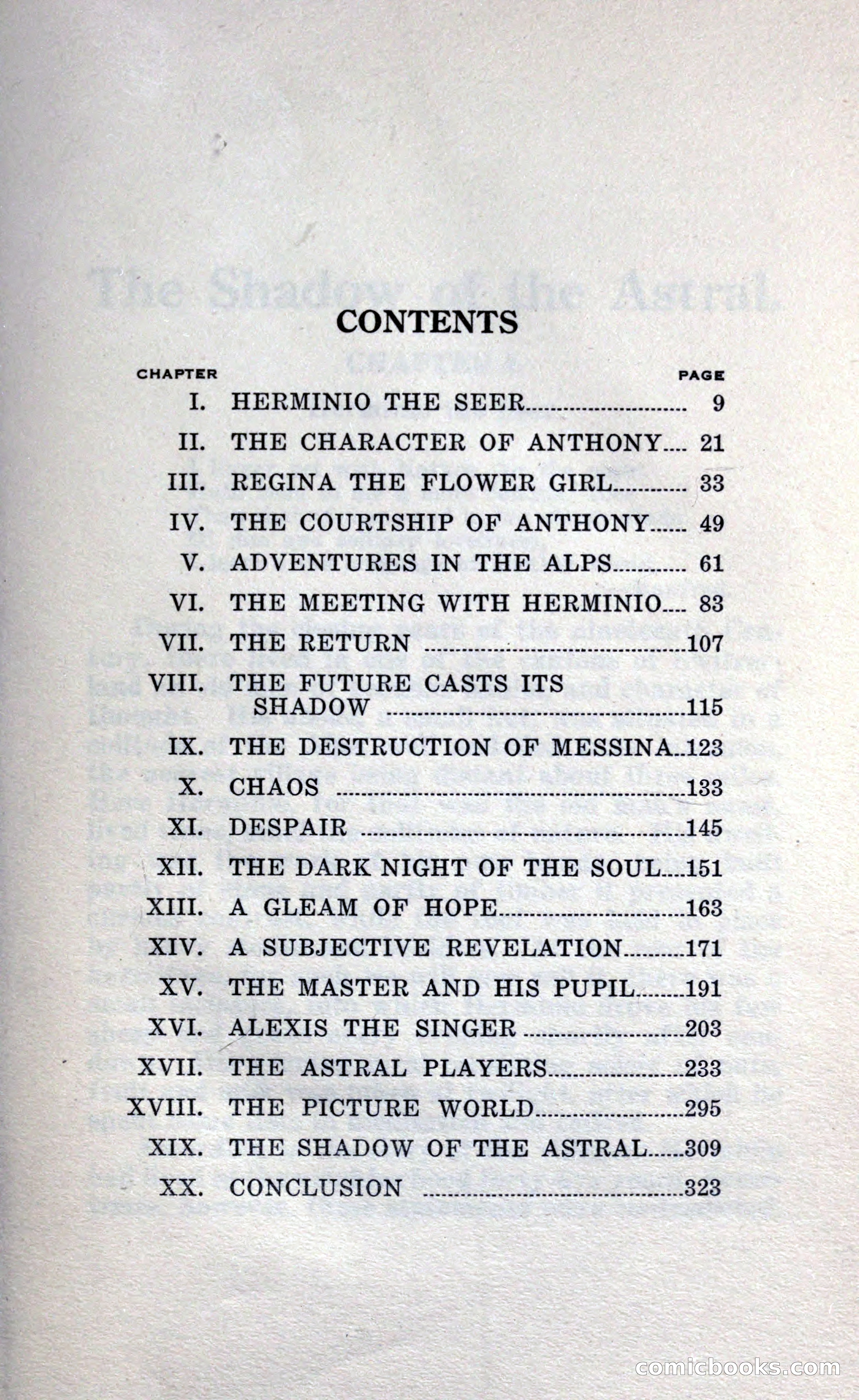 The Shadow of the Astral: A Mystic Narrative — page 13 of 348