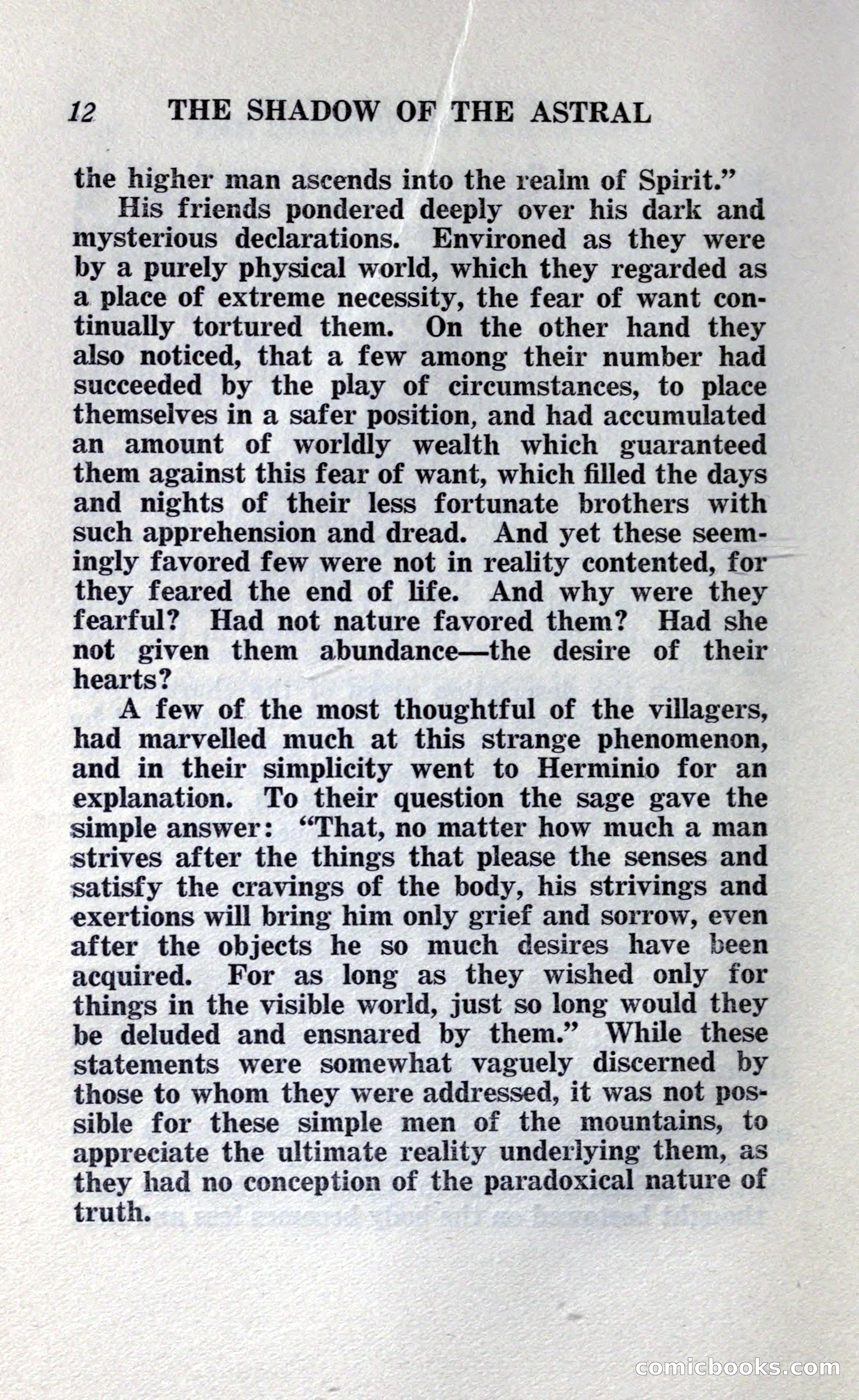 The Shadow of the Astral: A Mystic Narrative — page 18 of 348
