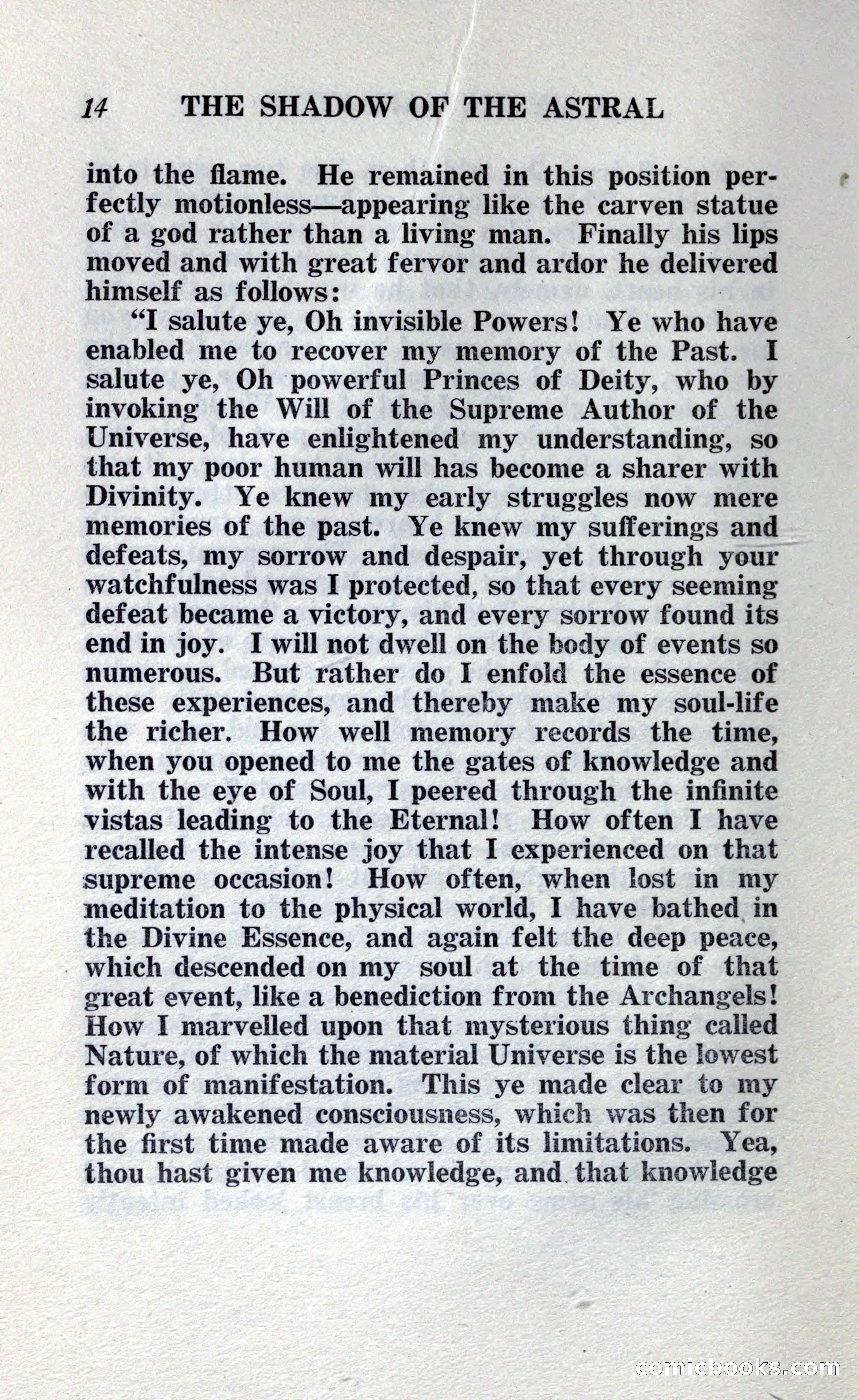 The Shadow of the Astral: A Mystic Narrative — page 20 of 348
