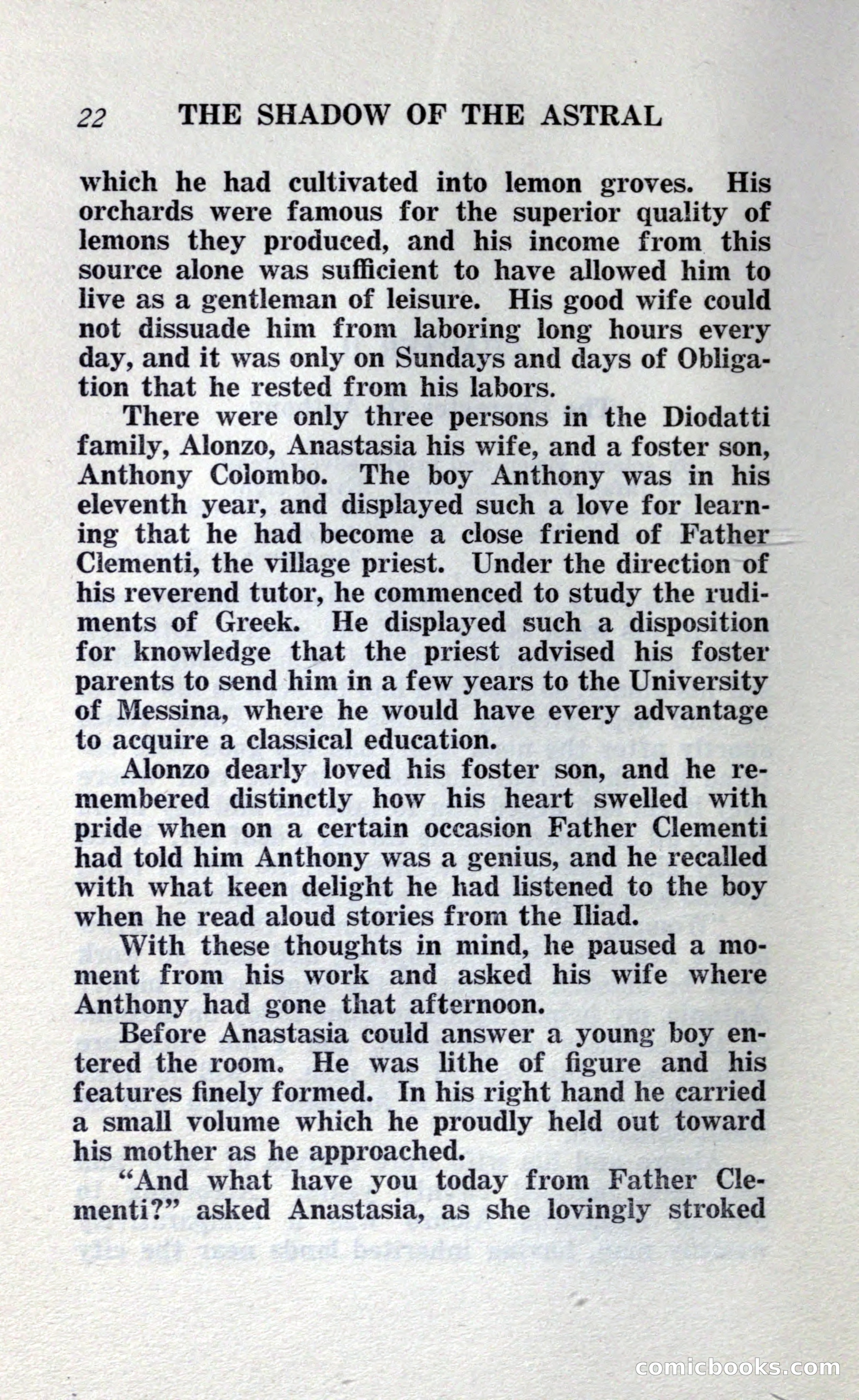 The Shadow of the Astral: A Mystic Narrative — page 28 of 348