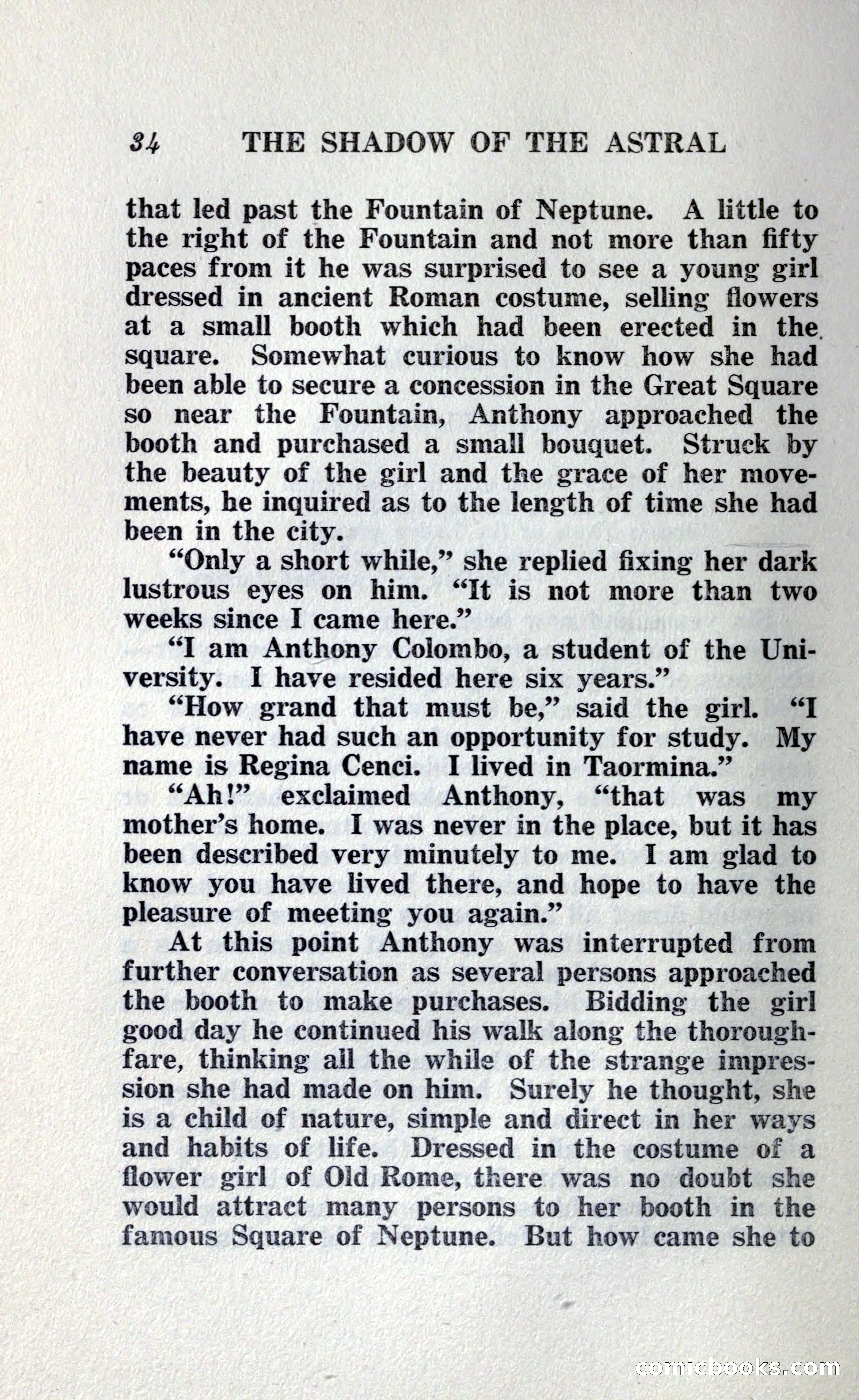 The Shadow of the Astral: A Mystic Narrative — page 40 of 348