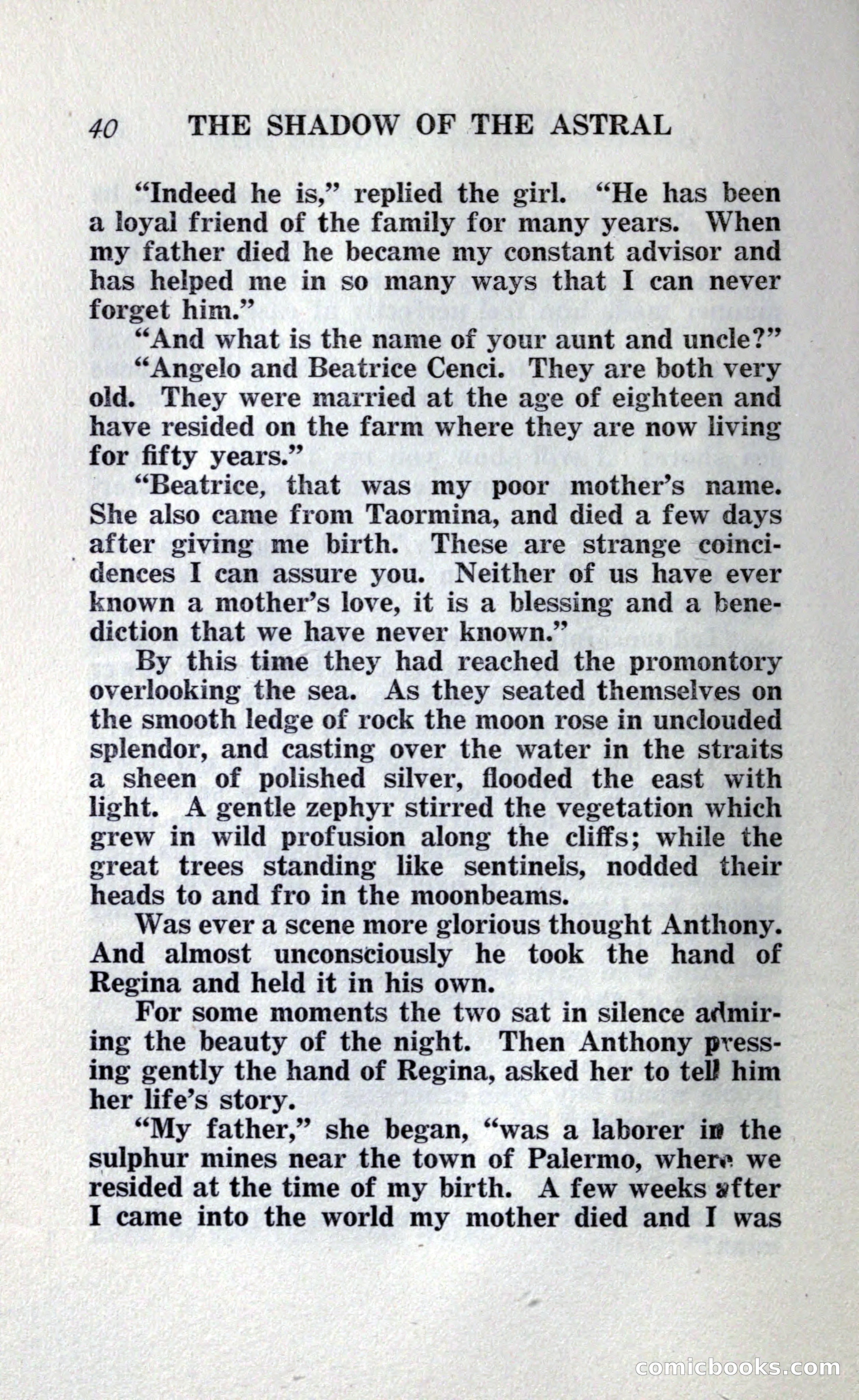 The Shadow of the Astral: A Mystic Narrative — page 46 of 348