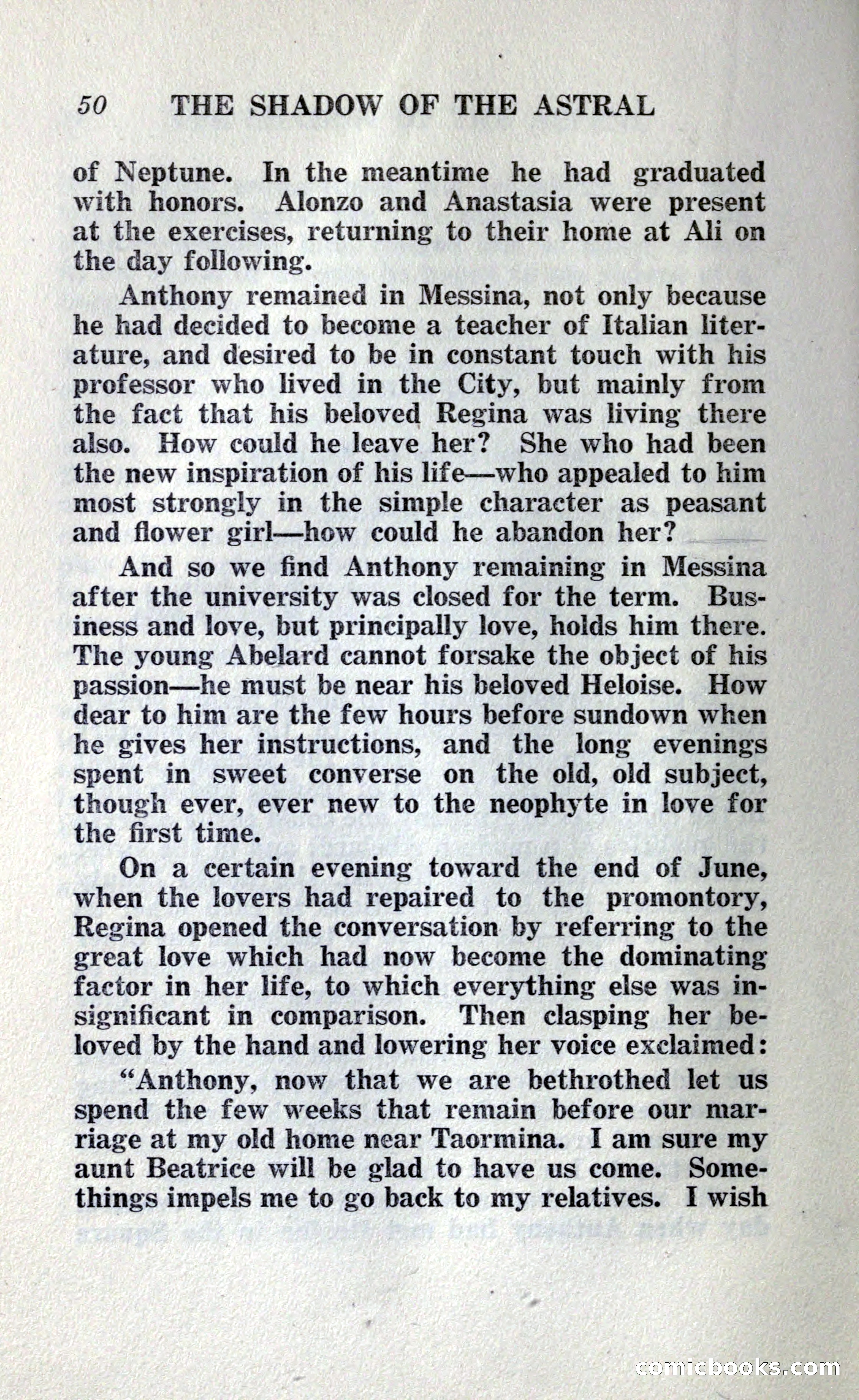 The Shadow of the Astral: A Mystic Narrative — page 56 of 348