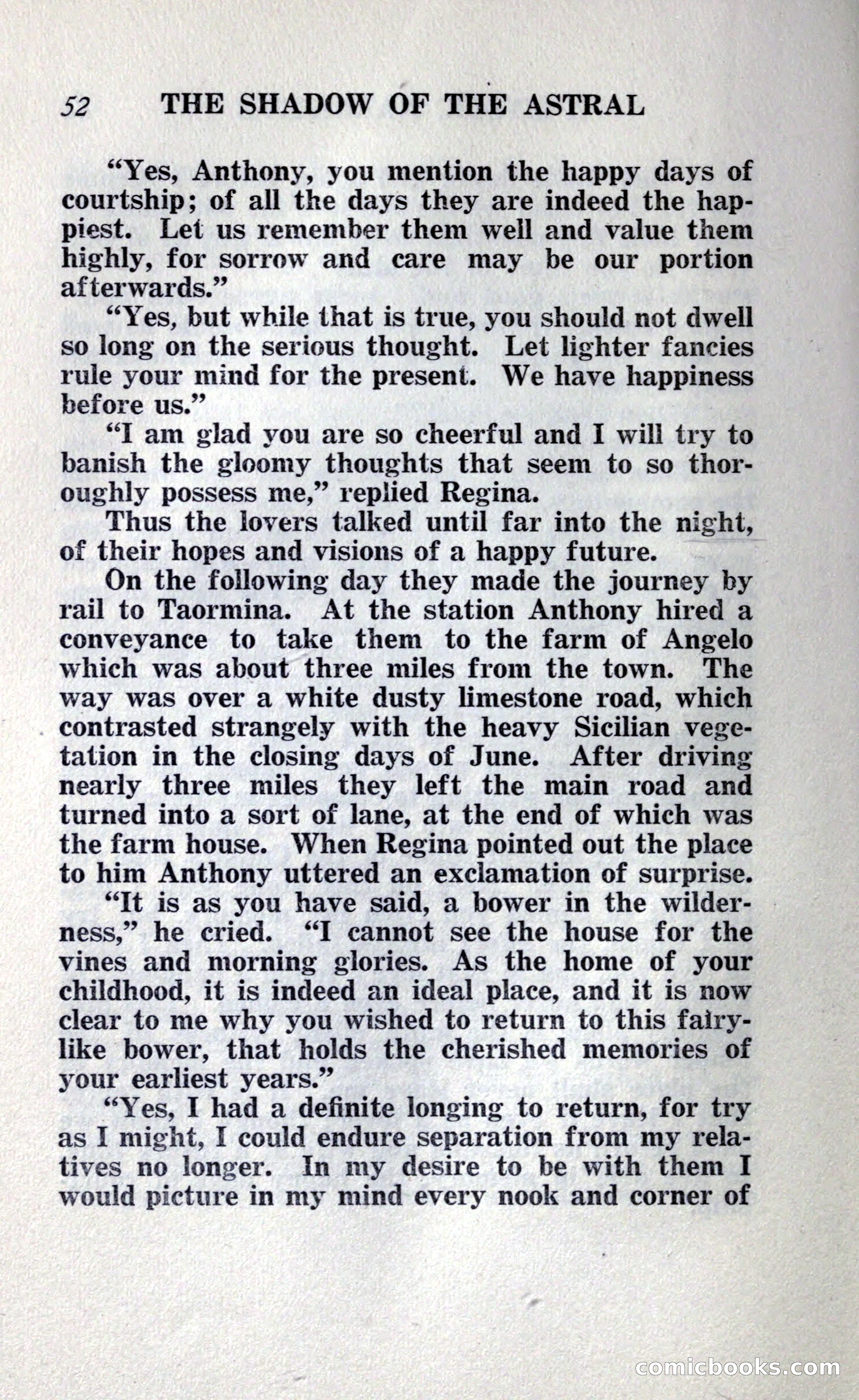 The Shadow of the Astral: A Mystic Narrative — page 58 of 348